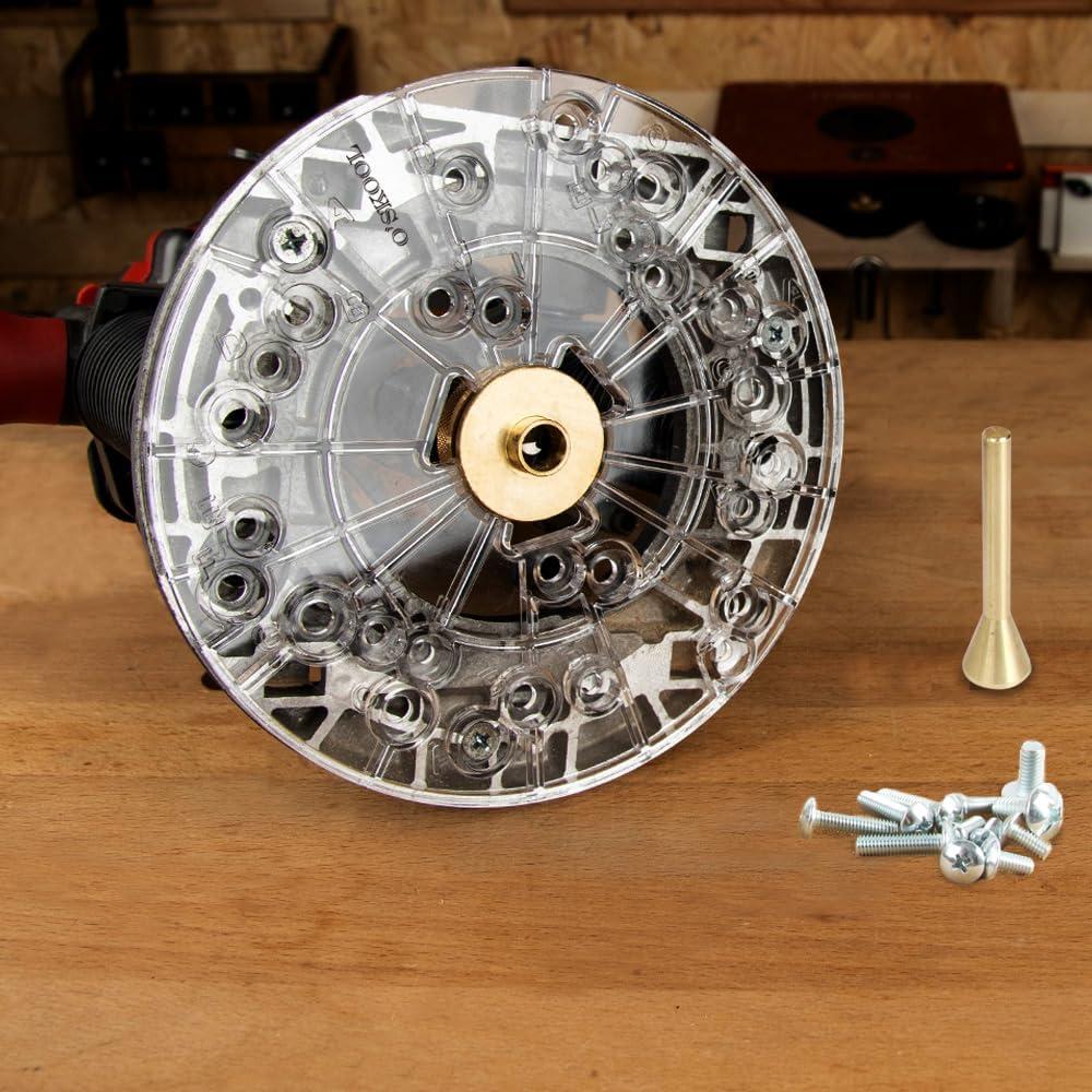 Placa Base Universal O'SKOOL 16.51 cm para Router Compatible