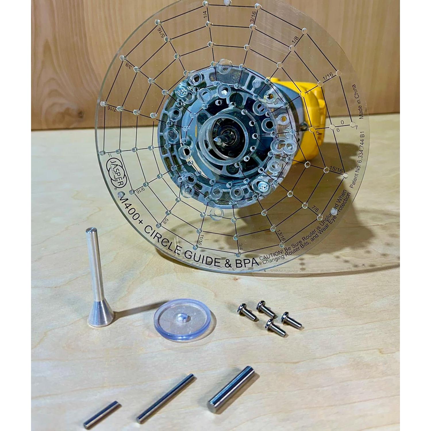 Jasper 400+ XL Placa Base Universal para Fresadoras 19.05 cm