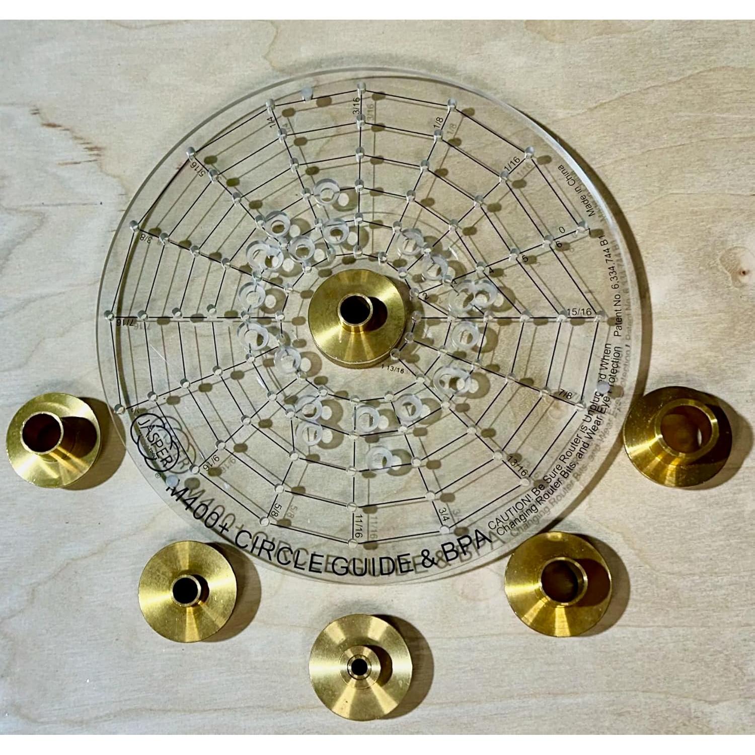 Jasper 400+ XL Placa Base Universal para Fresadoras 19.05 cm