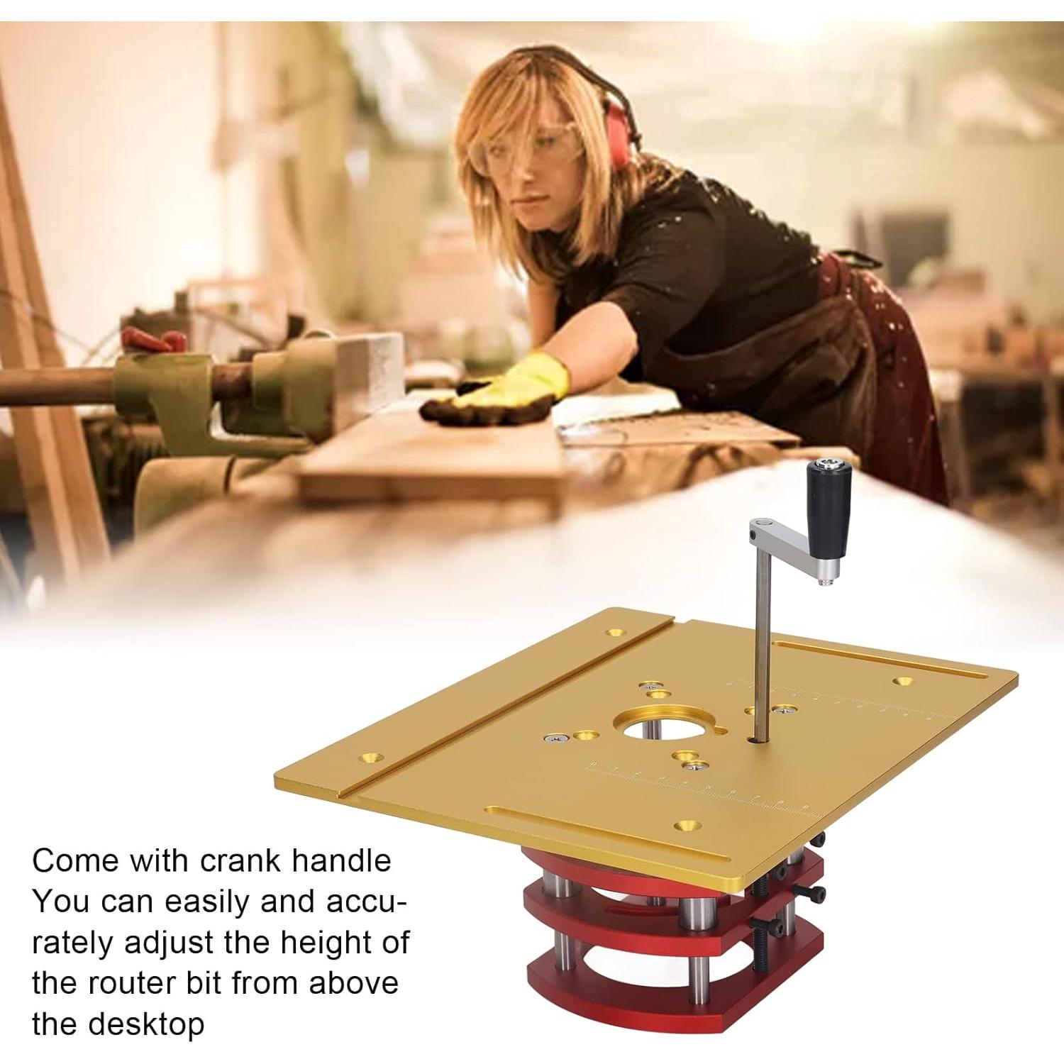 Elevador de Router Zooke para Mesa de Carpintería 51mm