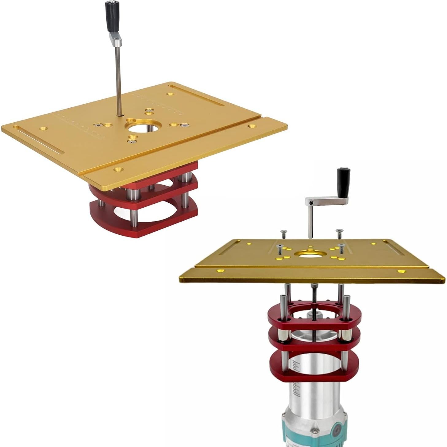 Elevador de Router Zooke para Mesa de Carpintería 51mm