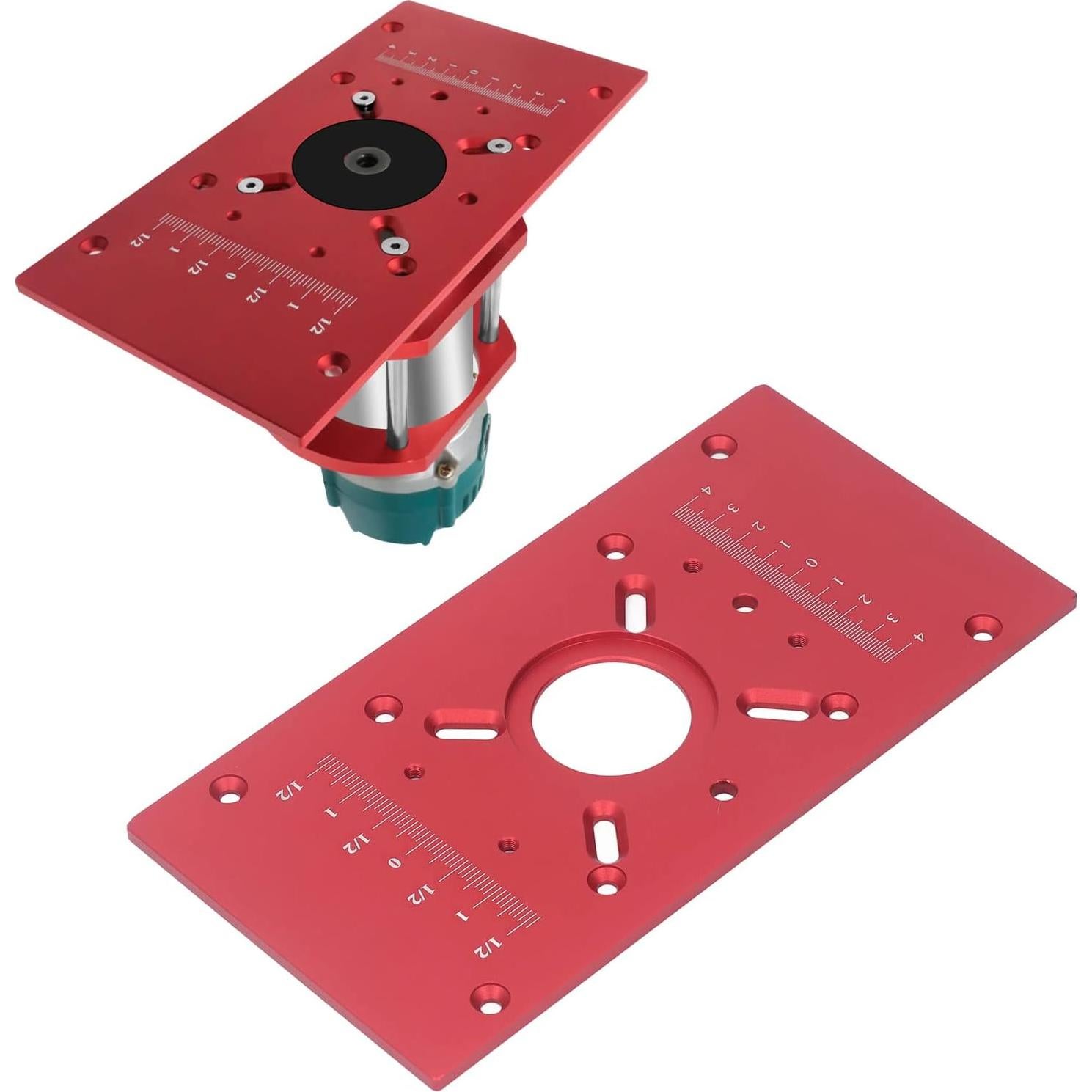 Placa de Inserción para Mesa de Router Marhynchus M8 Aluminio