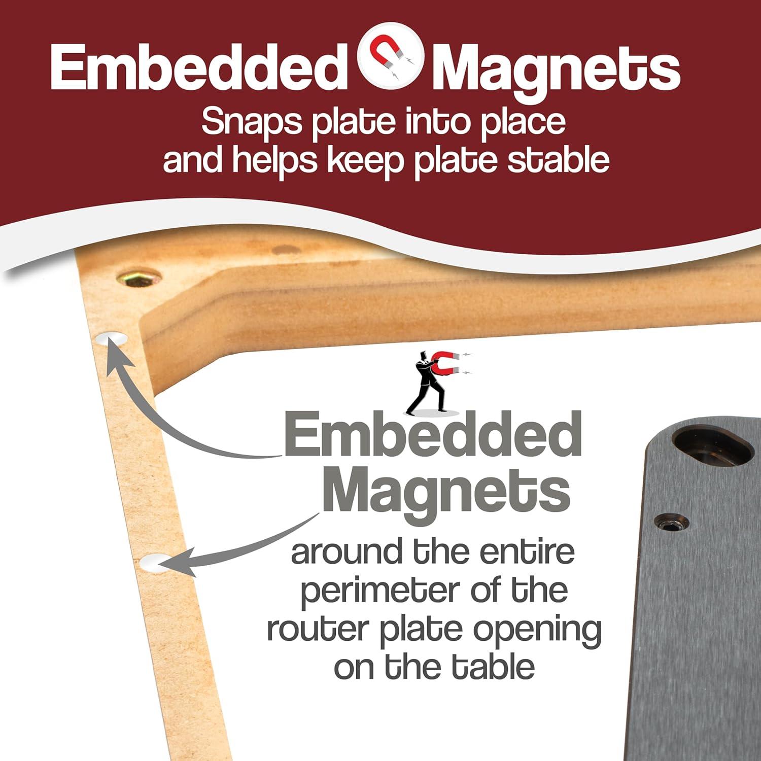 Mesa de Router Fulton Premium 60.96x81.28 cm MDF 3.49 cm