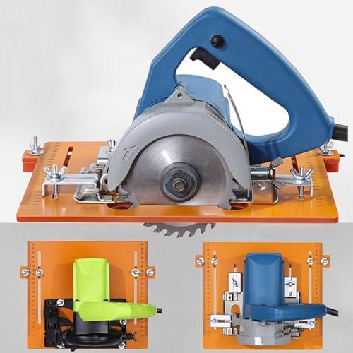 Placa Base de Sierra Circular Fockety 28x25cm Ajustable