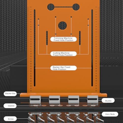 Placa Base de Sierra Circular Fockety 28x25cm Ajustable
