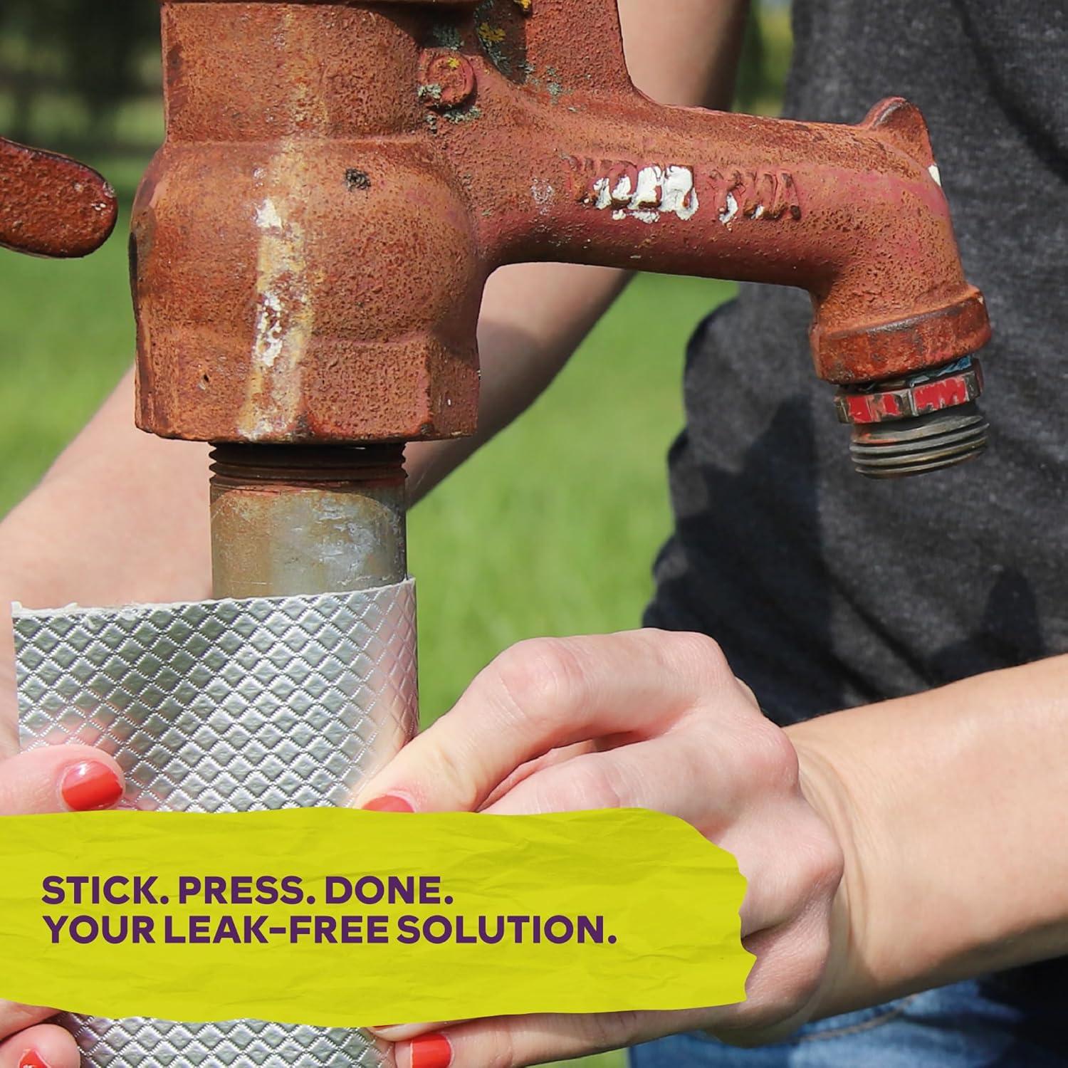 Cinta de Butilo de Aluminio ATack 10 cm x 4.88 m Impermeable