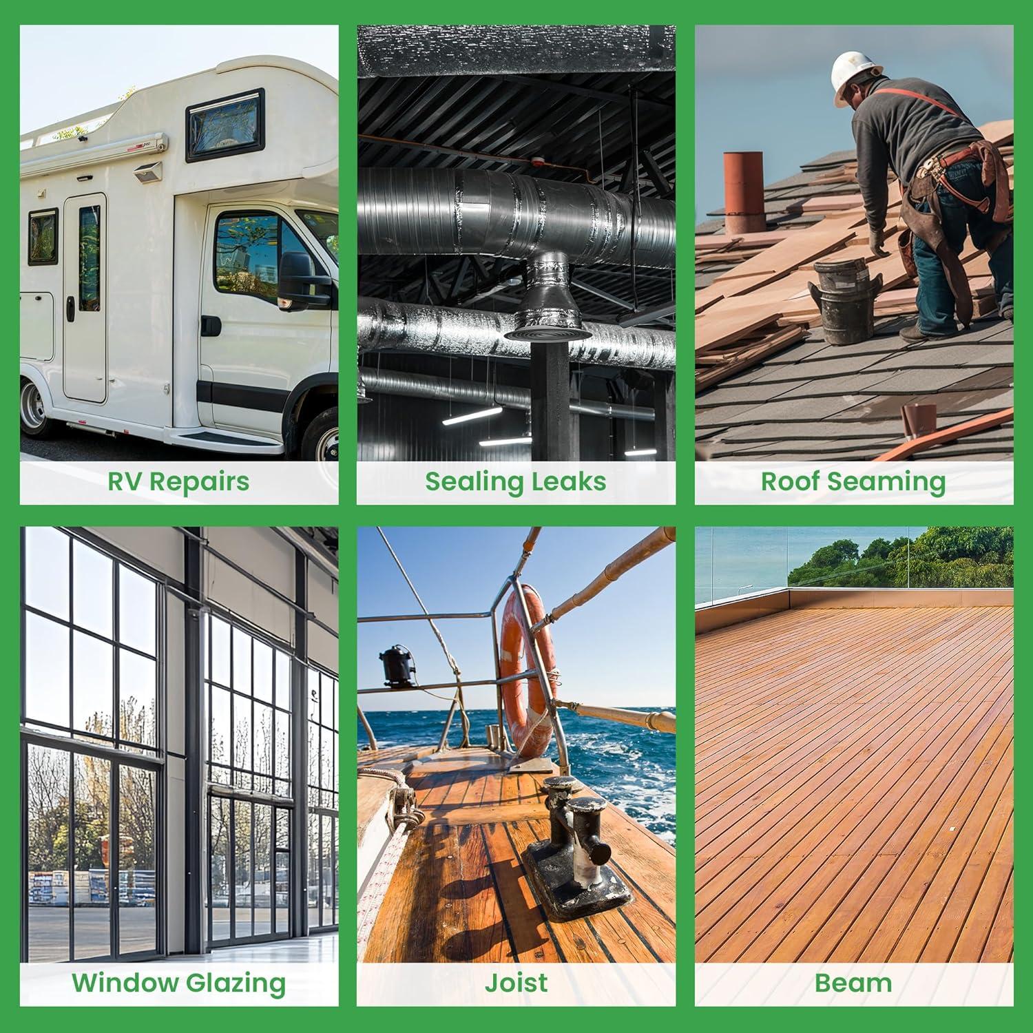 Cinta de Viga TAPEBEAR 2" x 15.24m Impermeable Anticorrosión