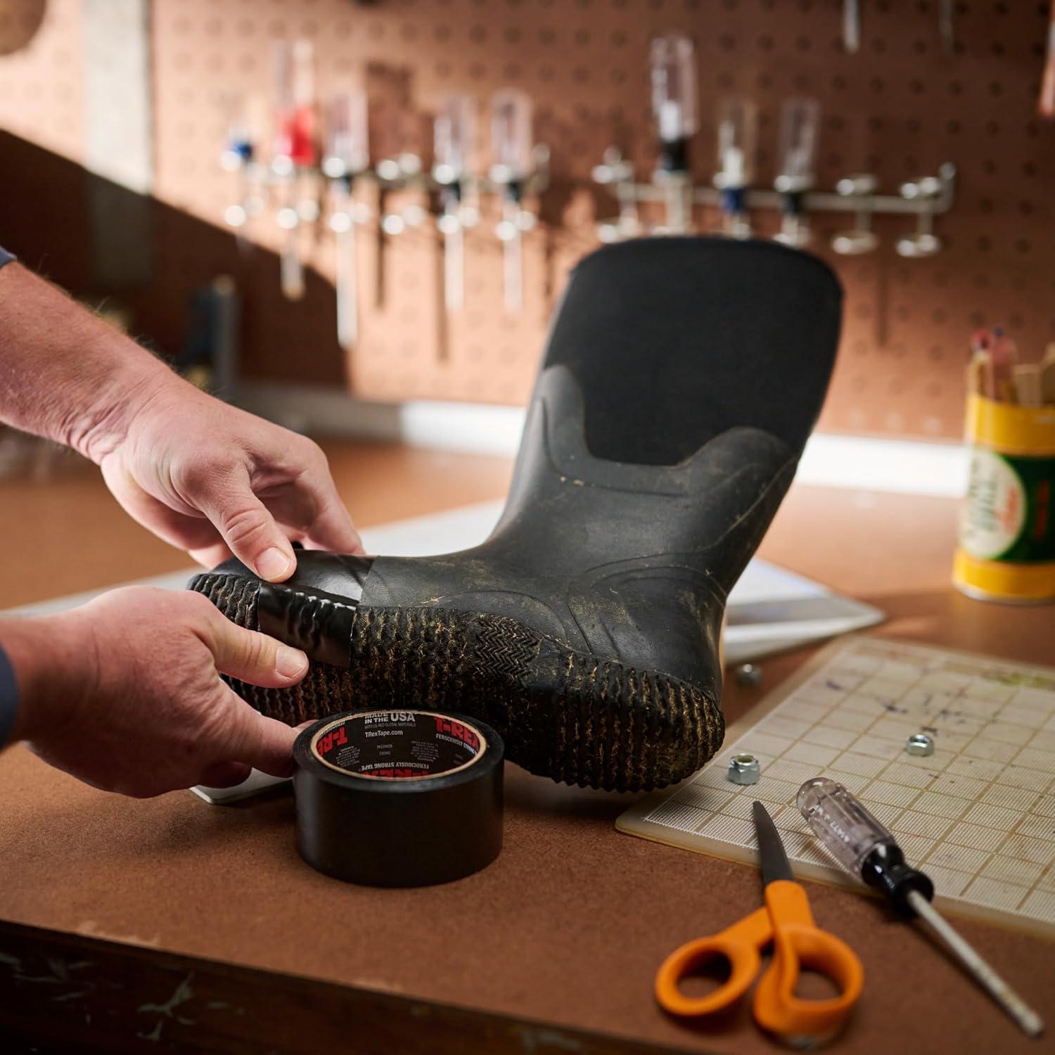 Cinta Impermeable T-Rex 1.88" x 9.14 m - Alta Resistencia