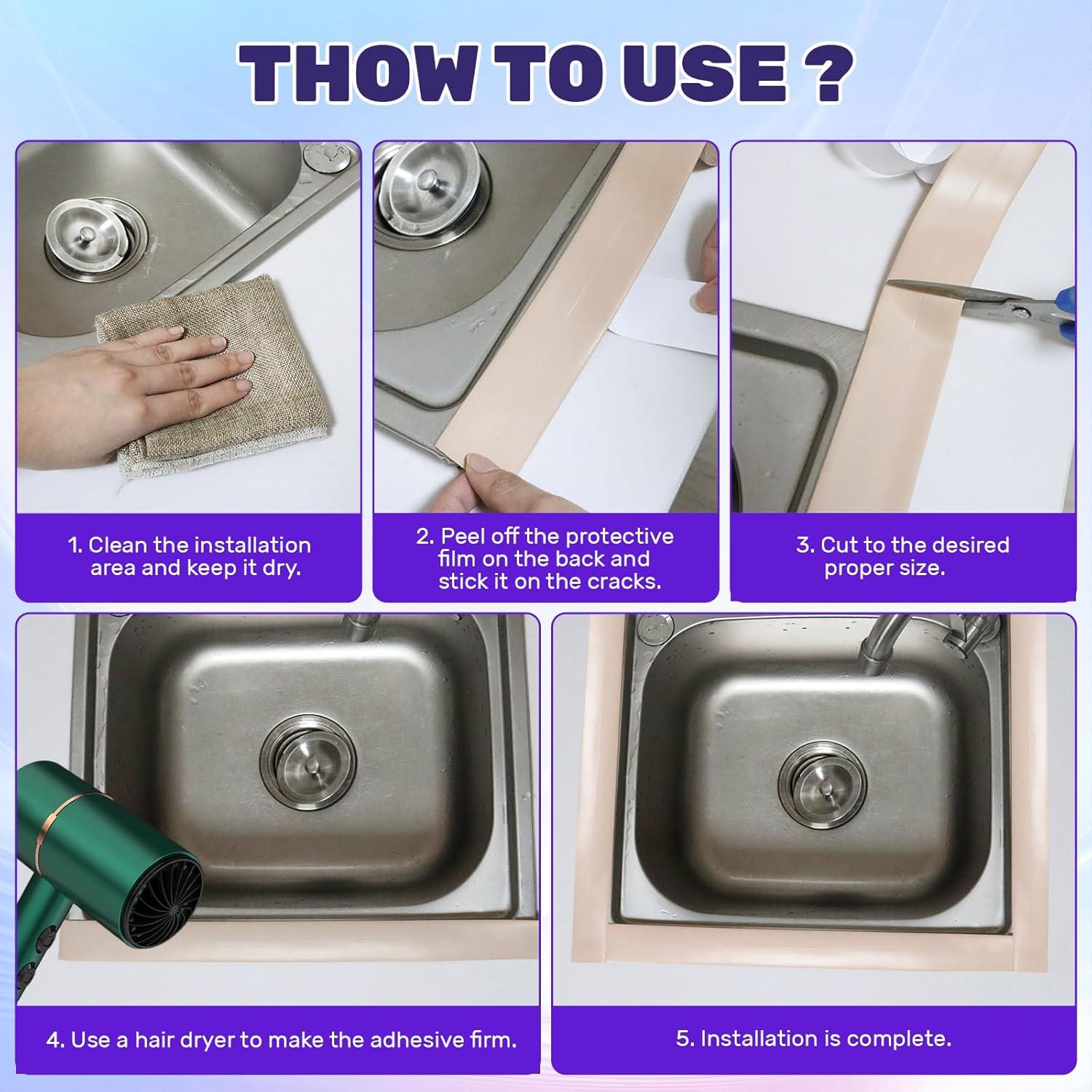 Cinta de Sellado Impermeable Autoadhesiva LELE LIFE 3.8 cm x 3.2 m