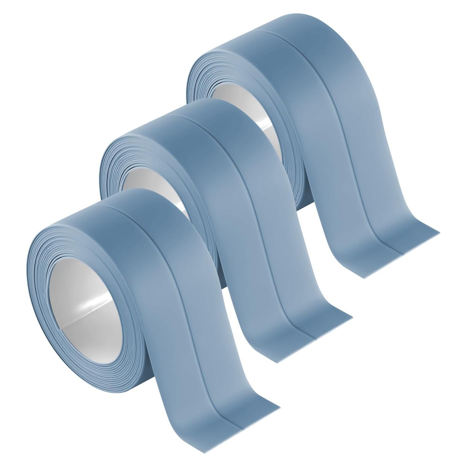 Cinta de Sellado Impermeable Boguish 3 Rollos 3.2m Azul