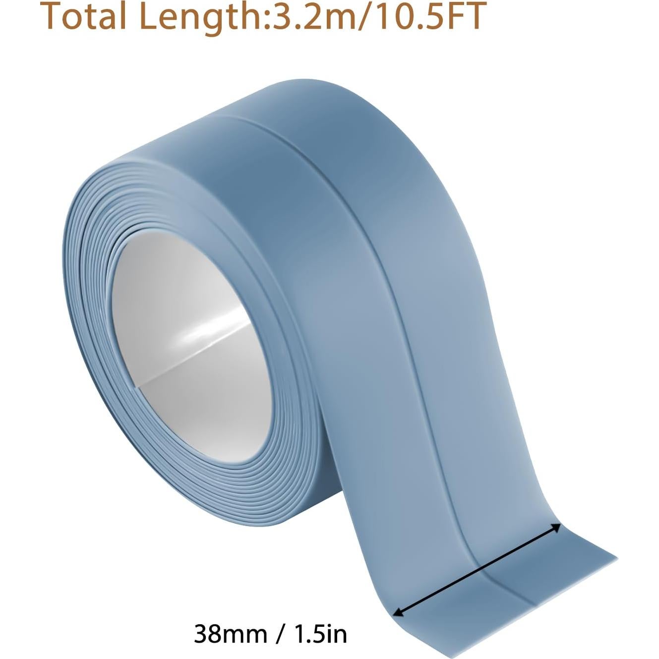 Cinta de Sellado Impermeable Boguish 3 Rollos 3.2m Azul