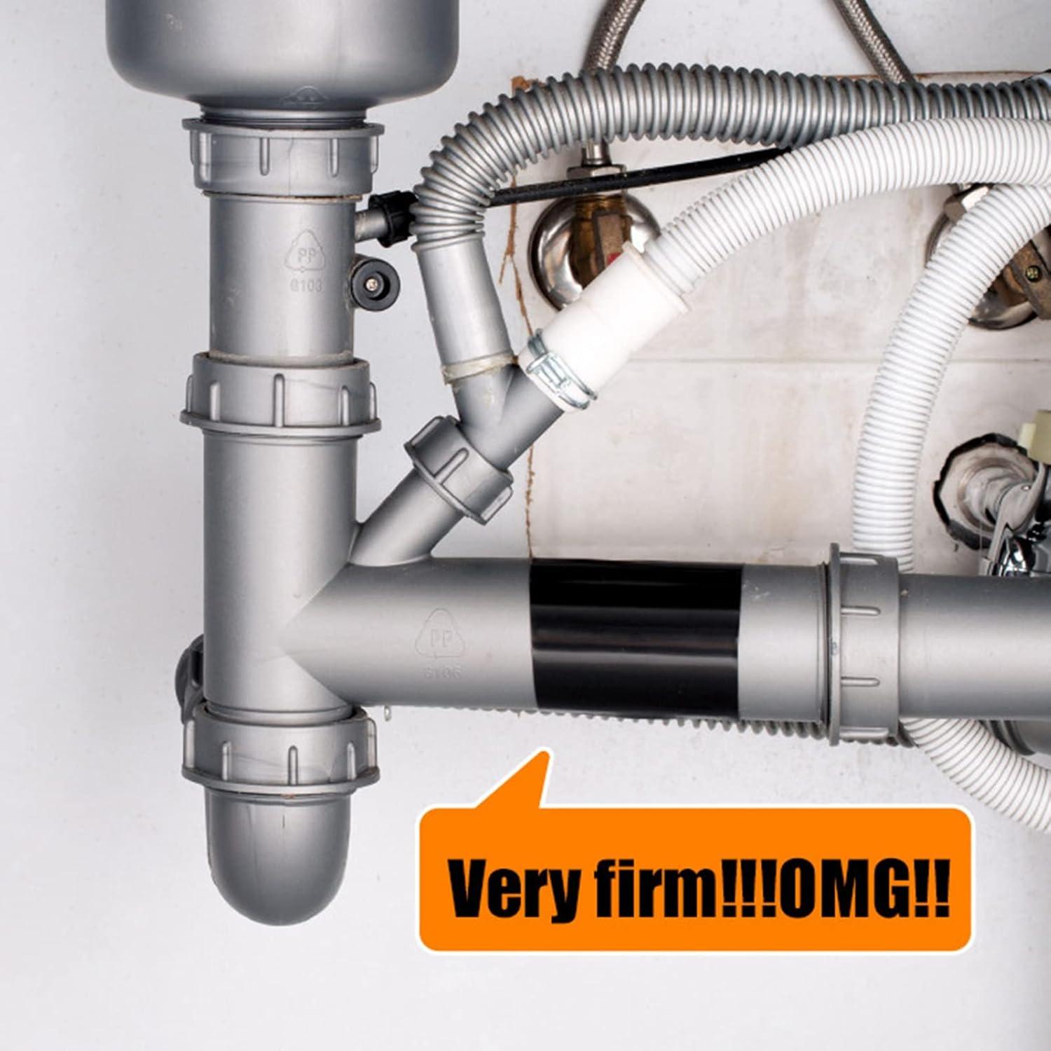 Cinta Impermeable de Caucho ITAKITE 10cm x 15.2m para Reparaciones