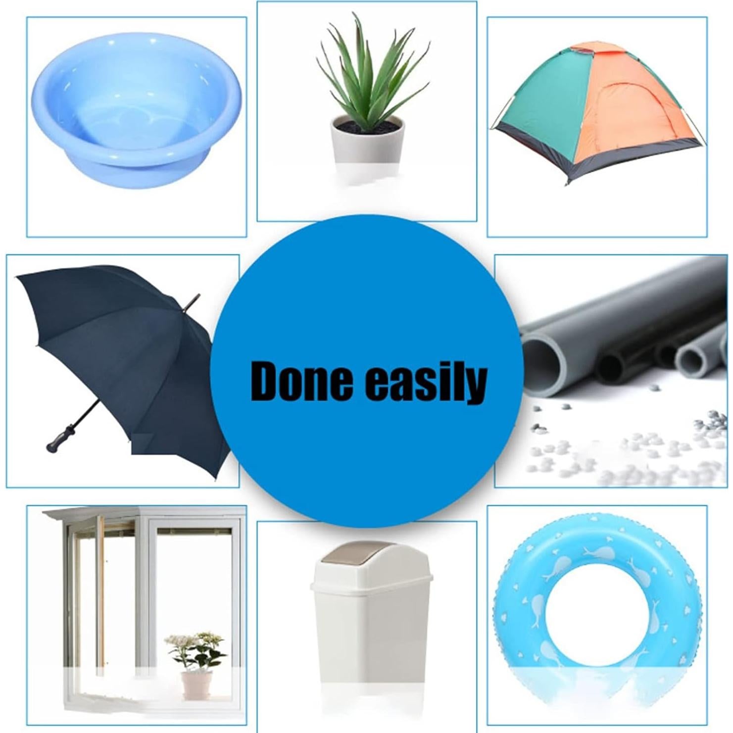 Cinta Impermeable de Caucho ITAKITE 10cm x 15.2m para Reparaciones