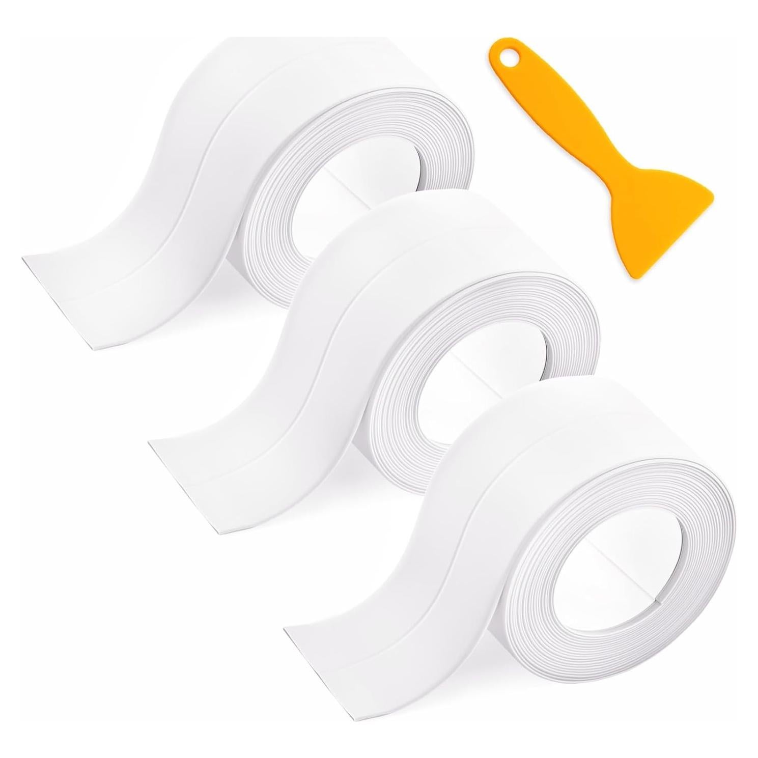 Cinta de Sellado Impermeable Autoadhesiva Rovella 38mm x 3.2m Blanca