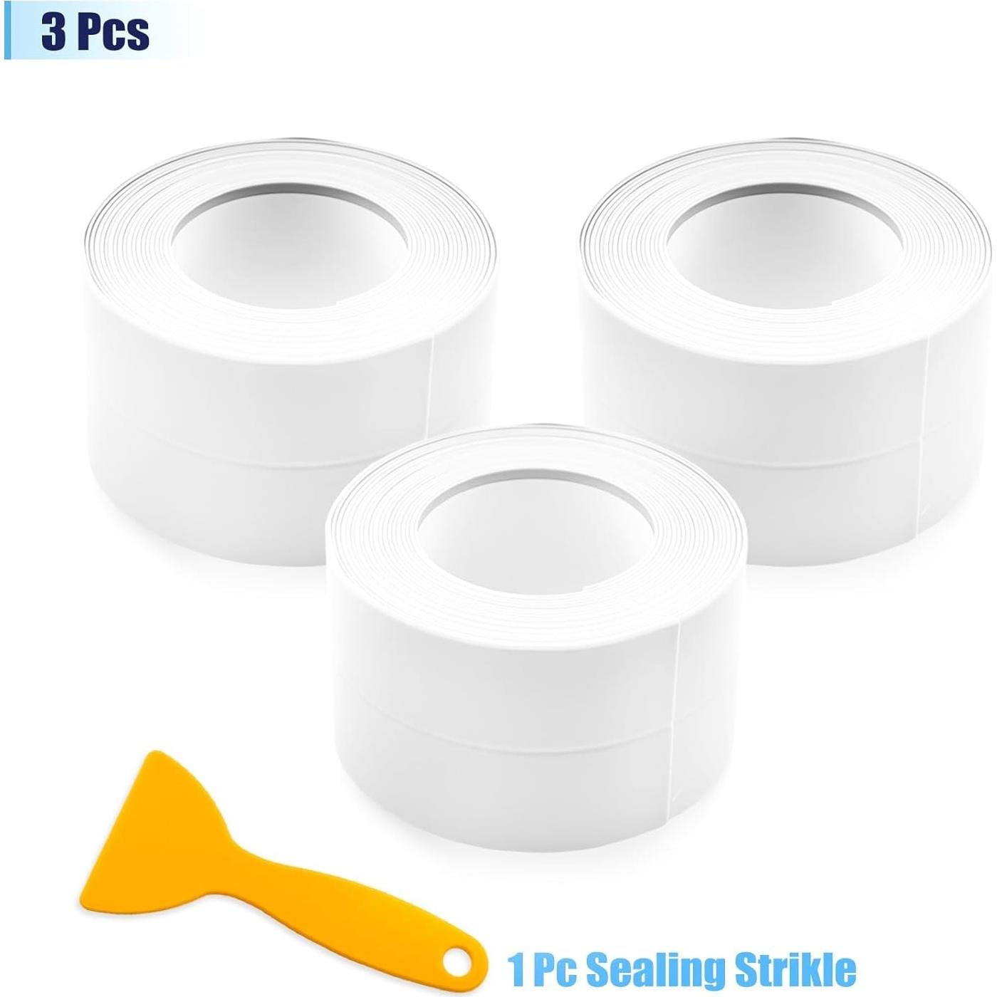 Cinta de Sellado Impermeable Autoadhesiva Rovella 38mm x 3.2m Blanca