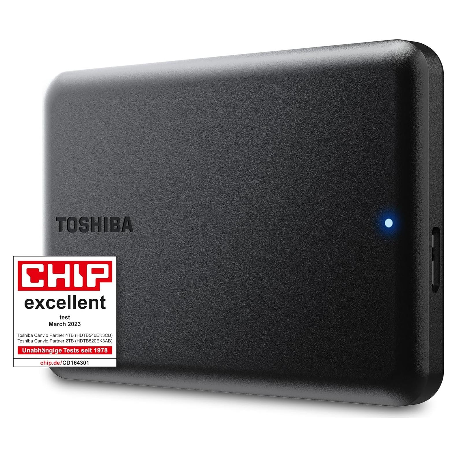 Disco Duro Externo Toshiba Canvio Partner 2TB USB 3.2
