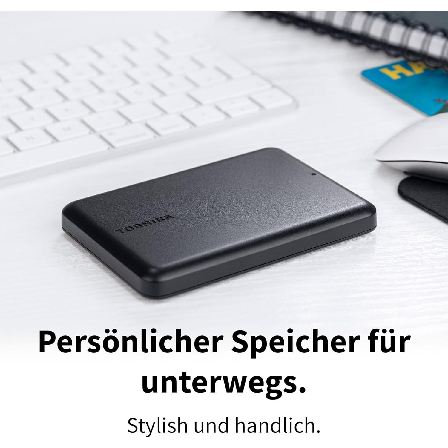 Disco Duro Externo Toshiba Canvio Partner 2TB USB 3.2