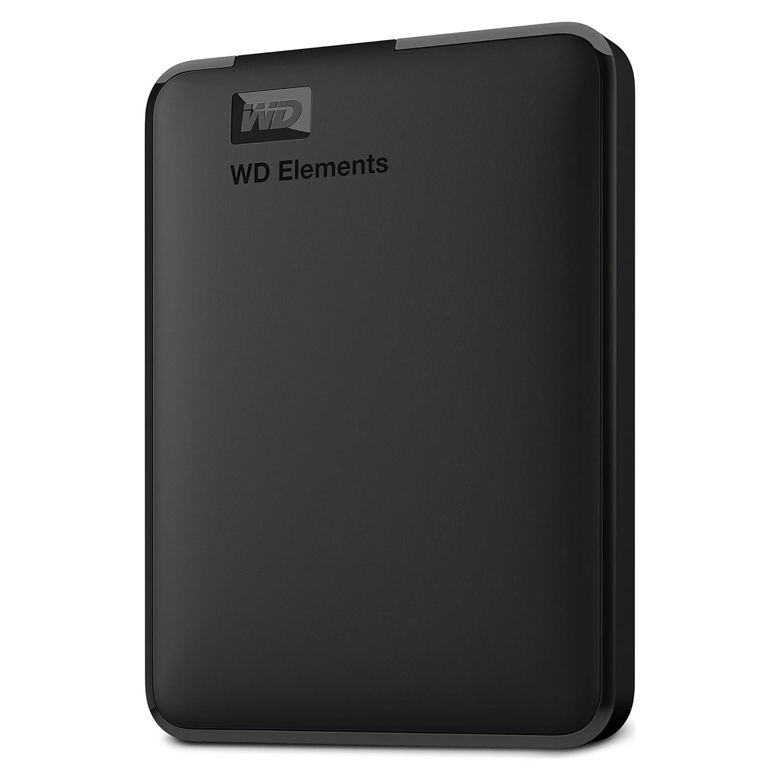 Disco Duro Externo Portátil WD Elements 2TB USB 3.0 Negro