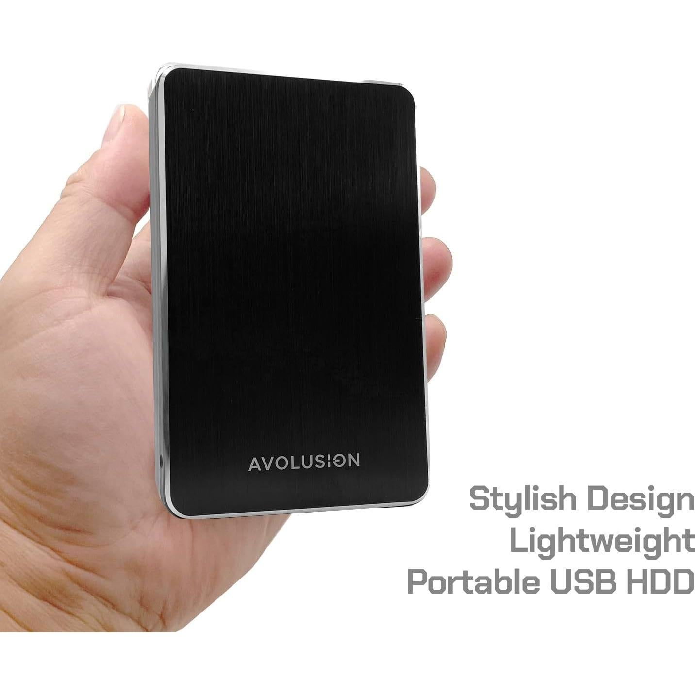 Disco Duro Externo Avolusion M2 1TB USB 3.0 para Juegos