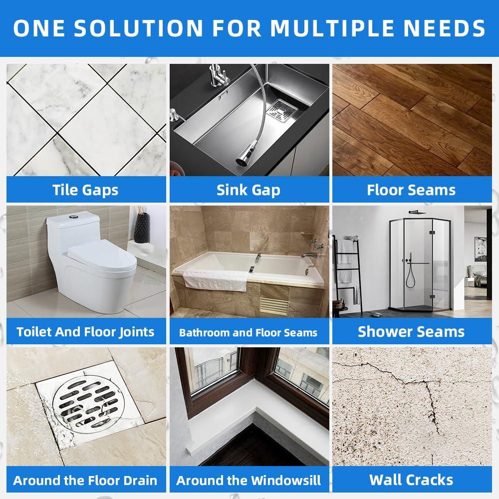 Sellador Impermeable Transparente AQNTIGUSH 300g para Techos y Paredes