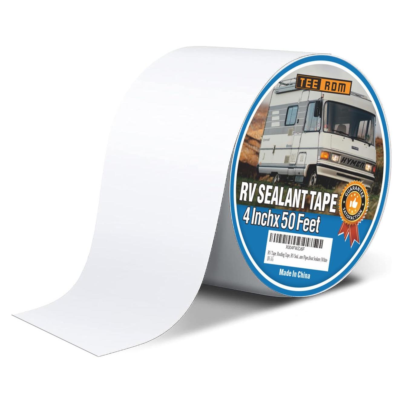 Cinta Selladora Impermeable Teerdm 10.16 cm x 15.24 m para RV