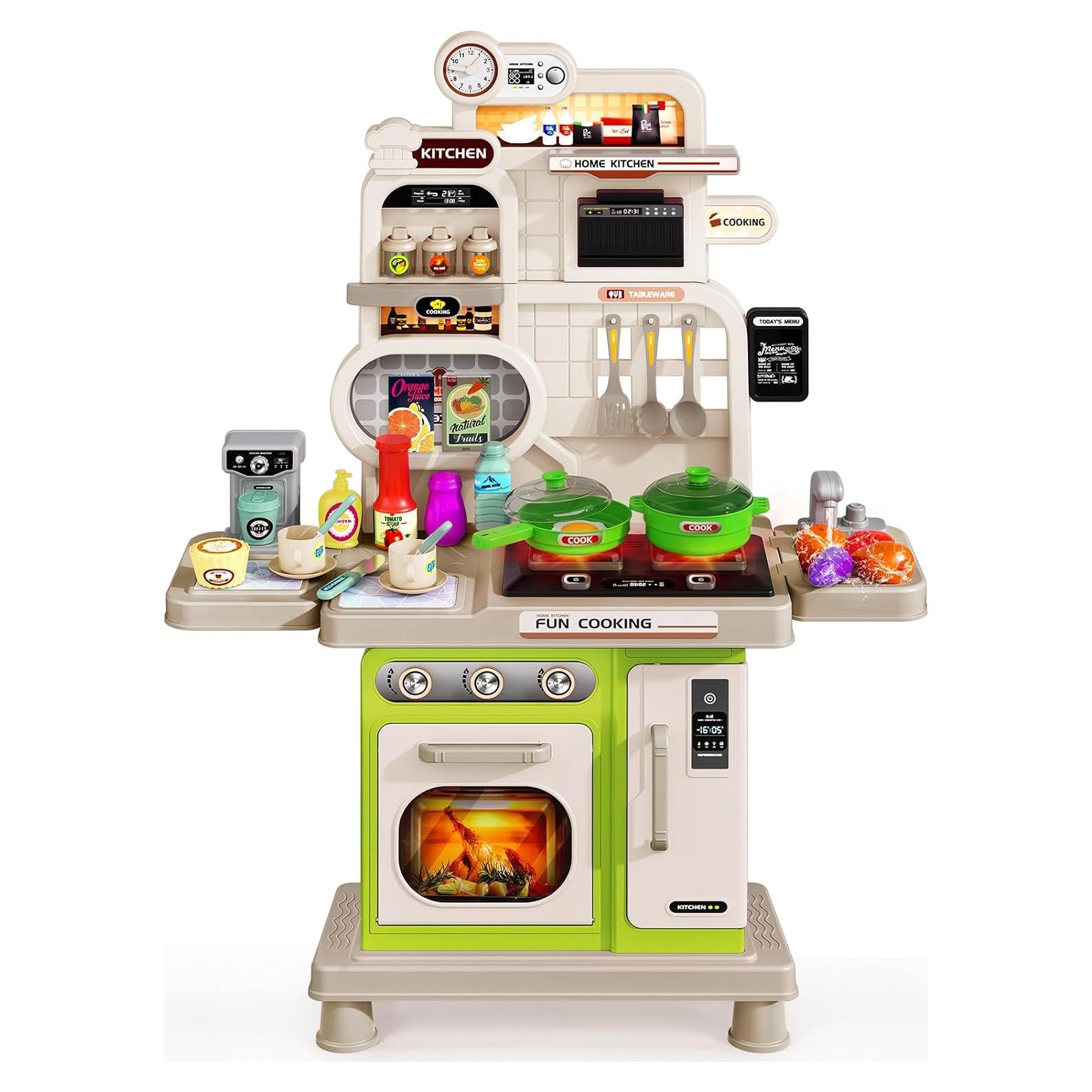 Juego de Cocina Interactivo para Niños Shantou Verde