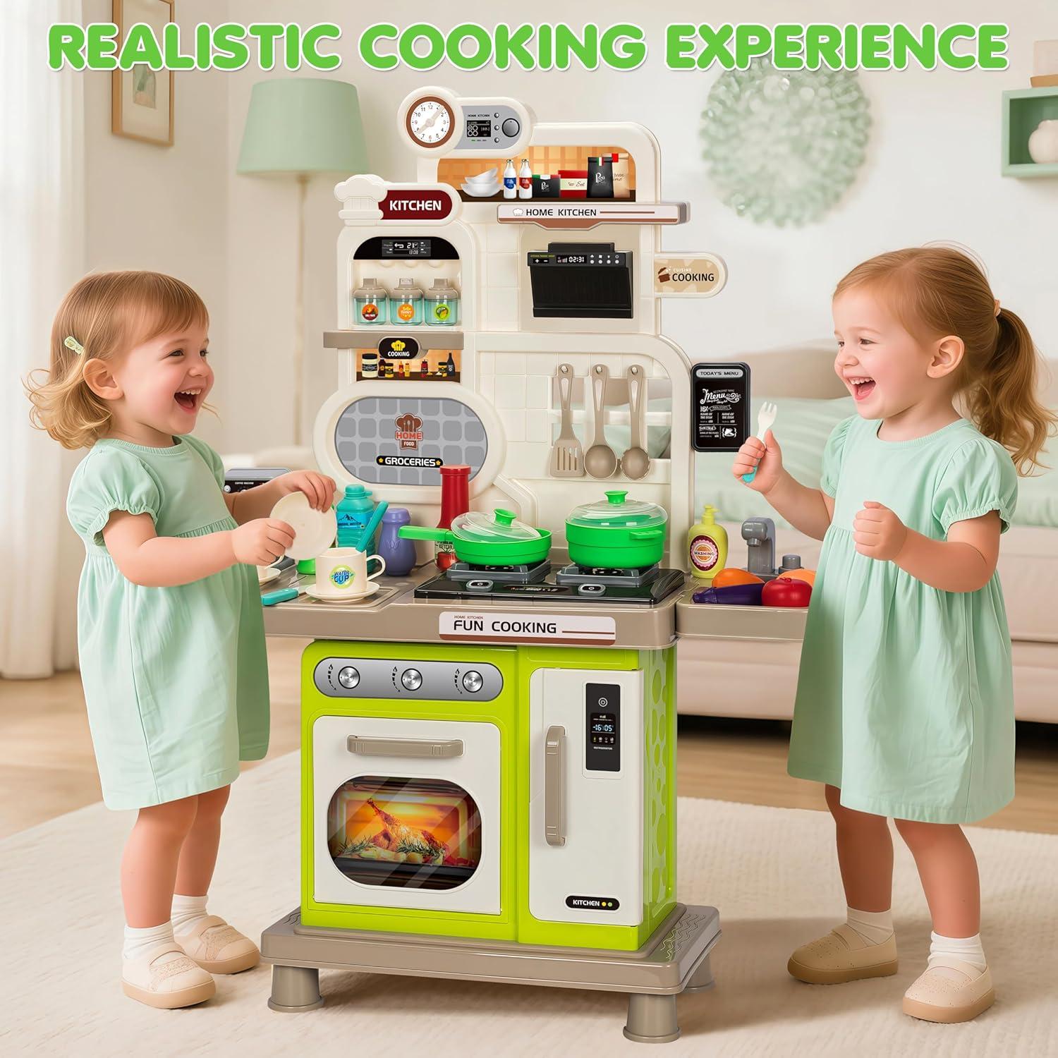 Juego de Cocina Interactivo para Niños Shantou Verde
