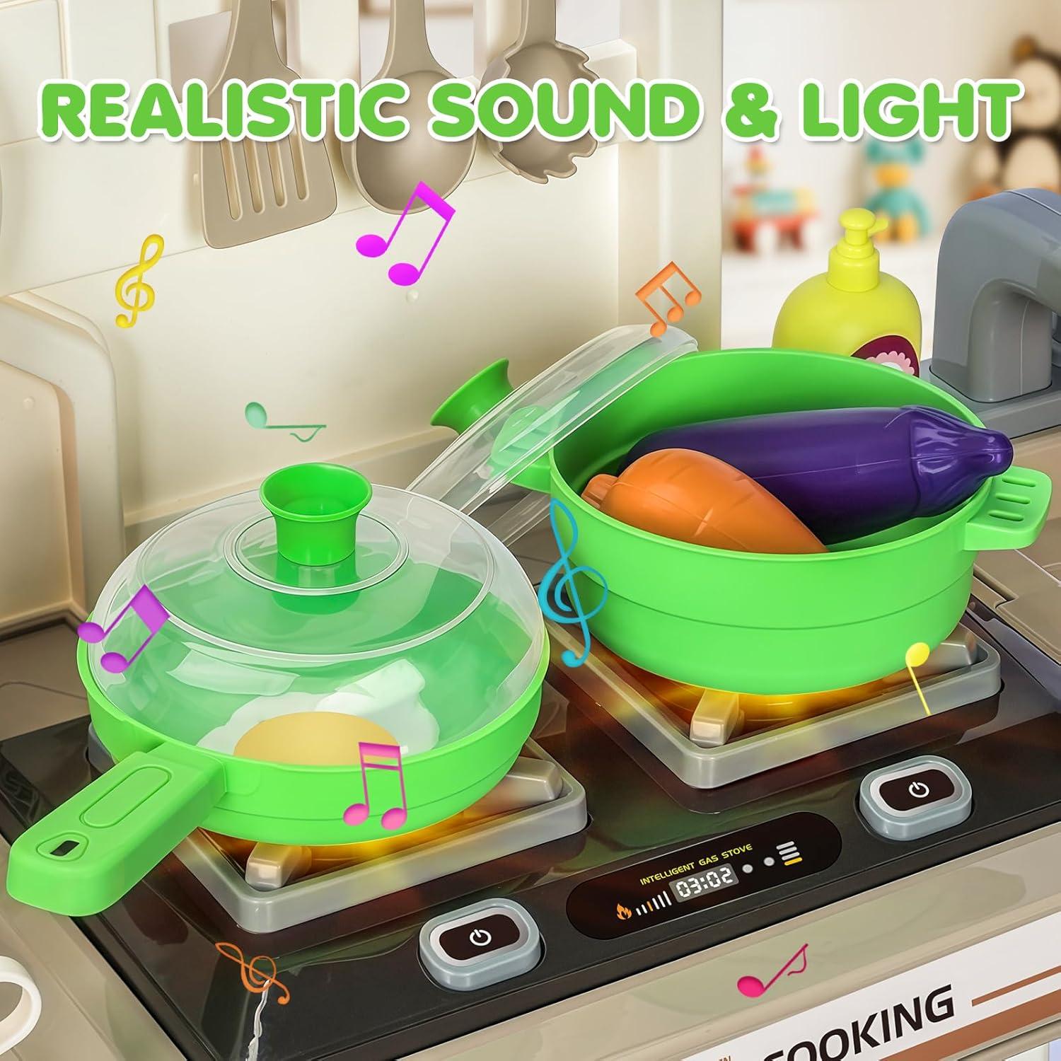 Juego de Cocina Interactivo para Niños Shantou Verde