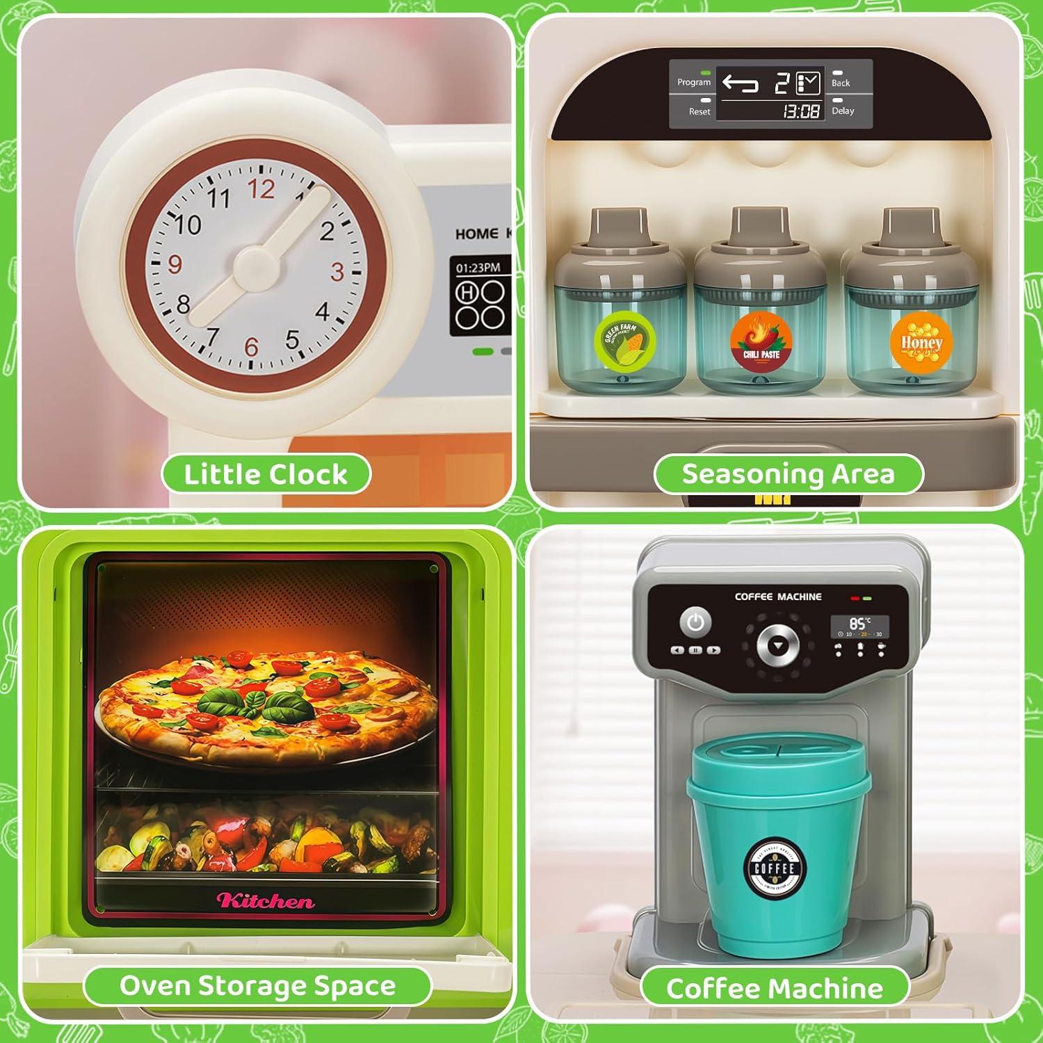 Juego de Cocina Interactivo para Niños Shantou Verde