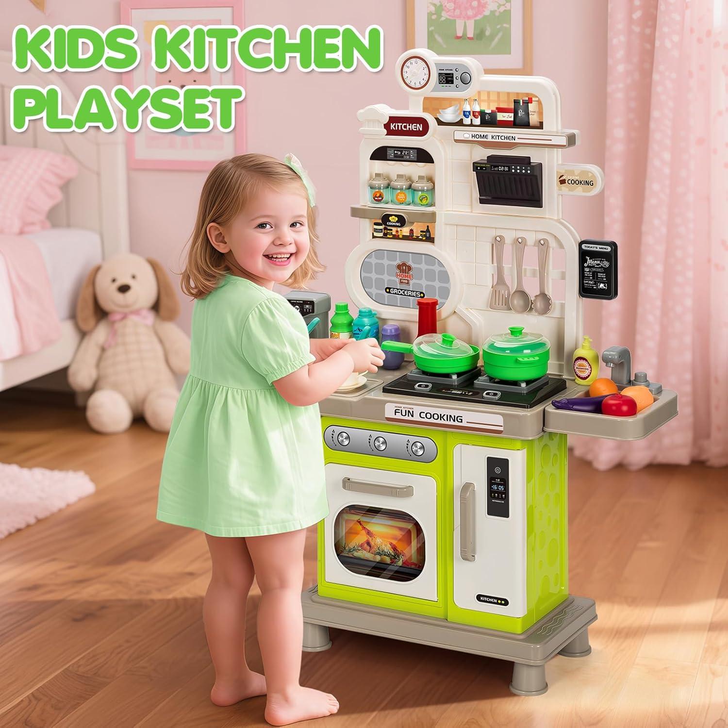 Juego de Cocina Interactivo para Niños Shantou Verde