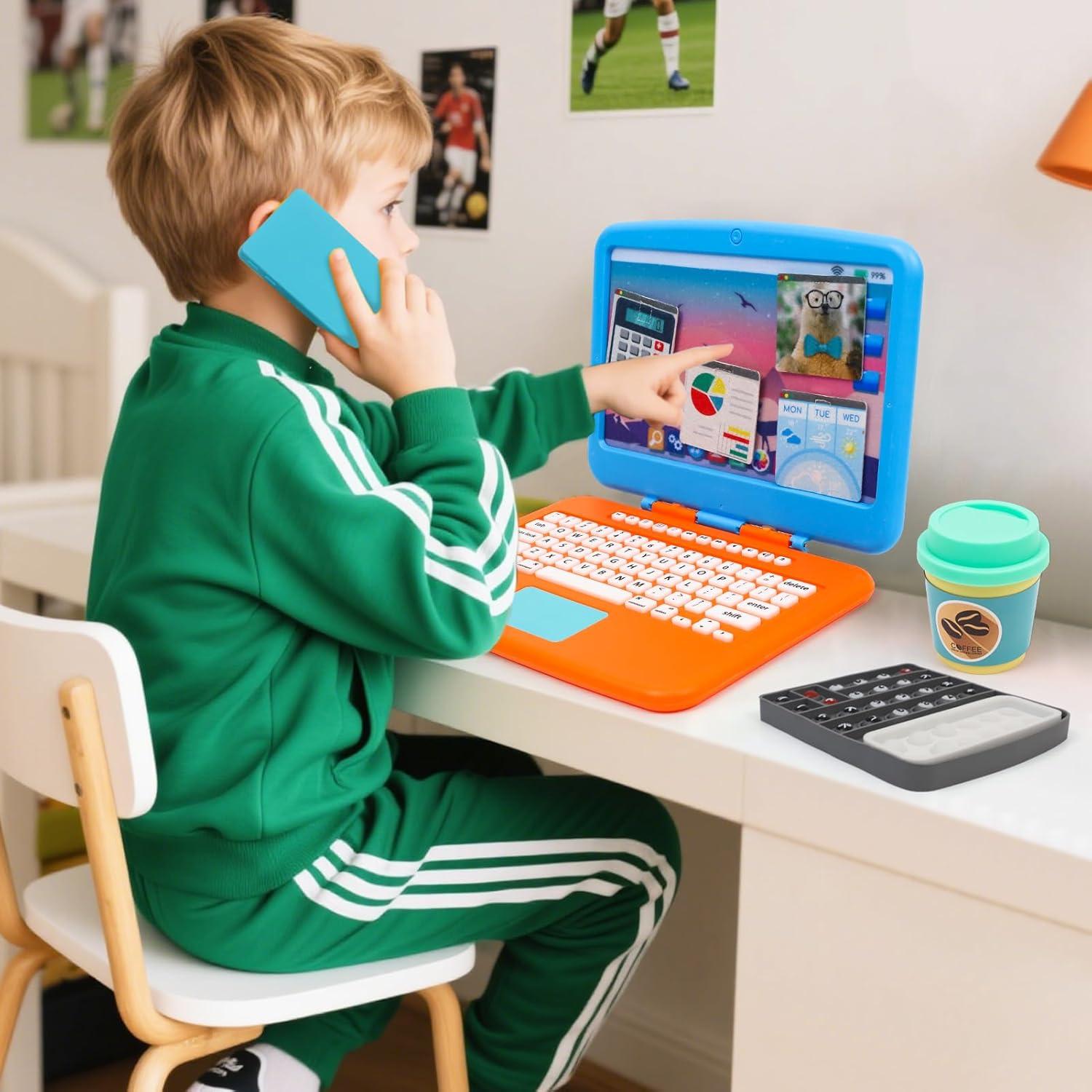 XIAPIA Juego de Imaginación Oficina Infantil 10 Piezas