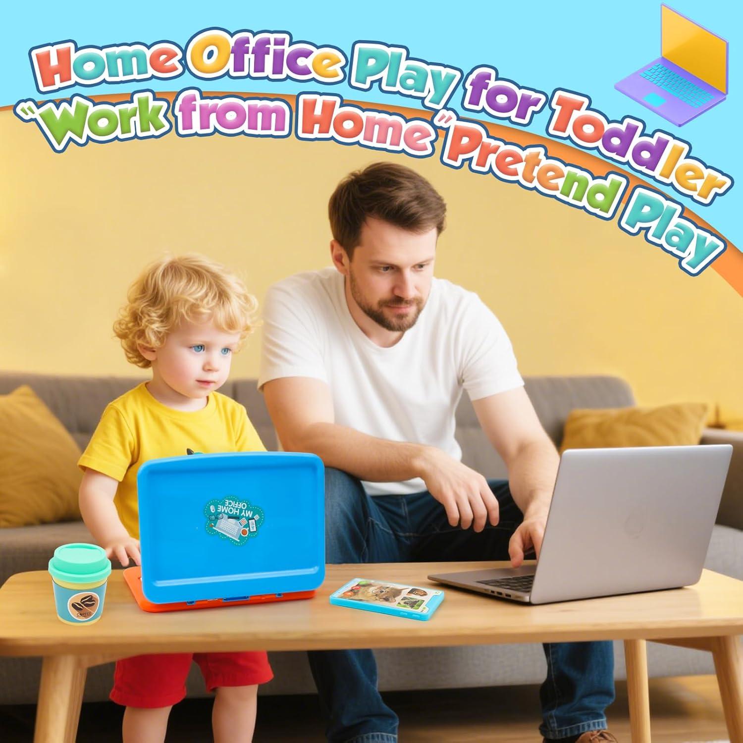 XIAPIA Juego de Imaginación Oficina Infantil 10 Piezas