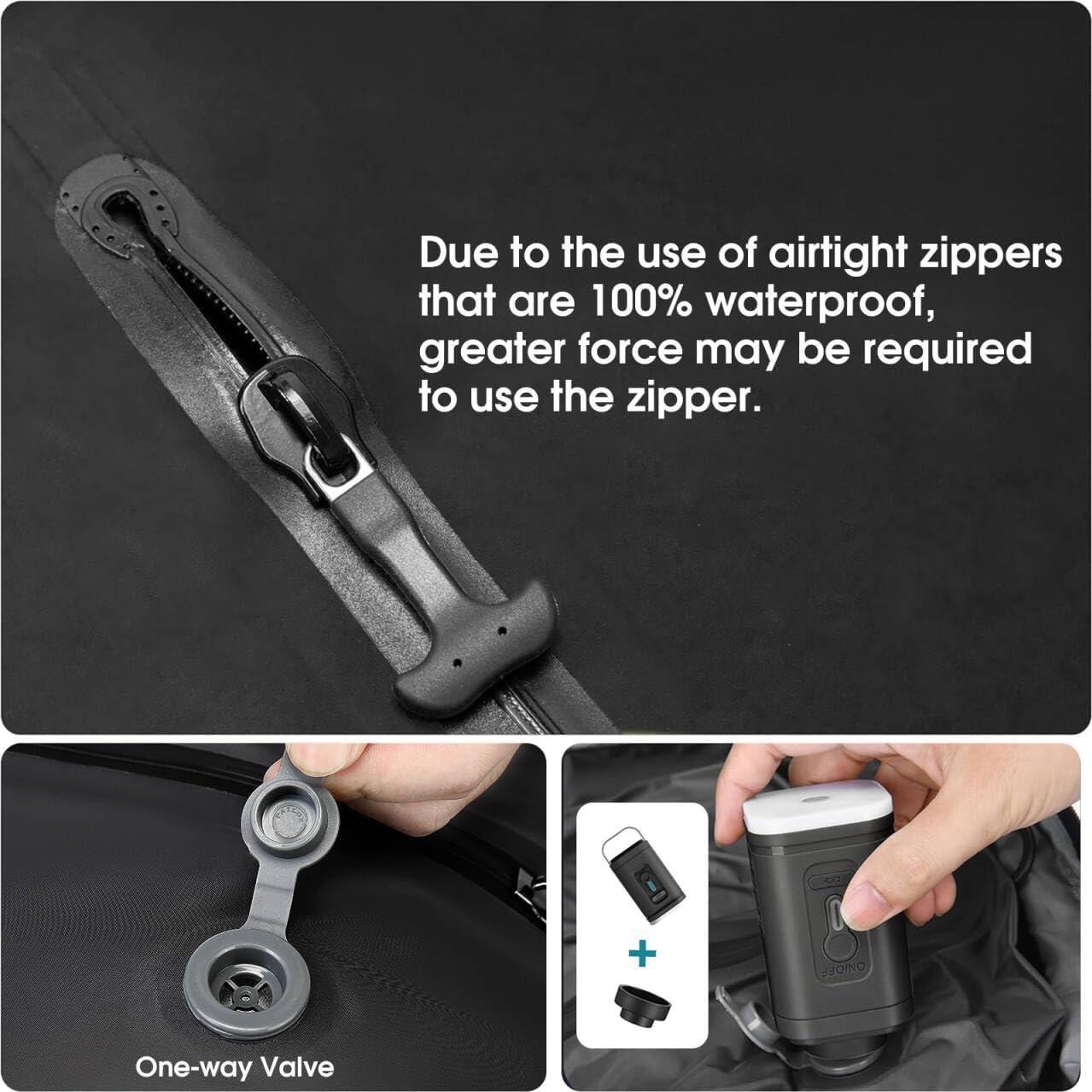 Mochila de Viaje al Vacío 45L Tangcorle con Bomba USB