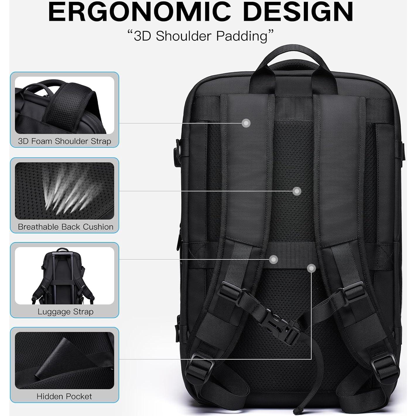 Mochila de Viaje al Vacío 45L Tangcorle con Bomba USB