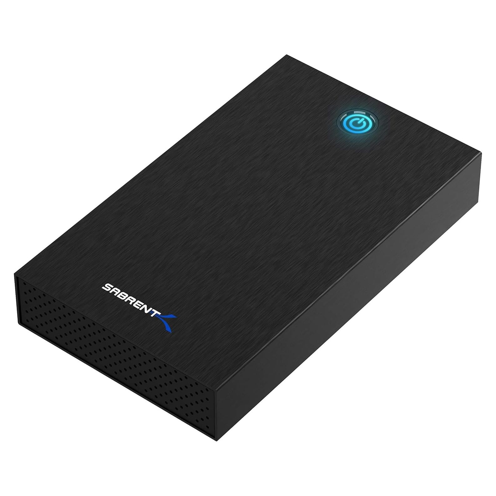 Caja USB 3.0 Sabrent para HDD/SSD SATA 2.5" y 3.5" - Sin herramientas, UASP, Plug & Play