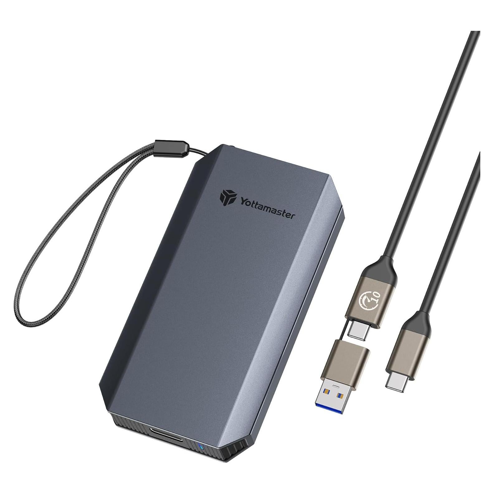 Yottamaster SSD Externo 1TB YM5 USB 3.0 Alta Velocidad