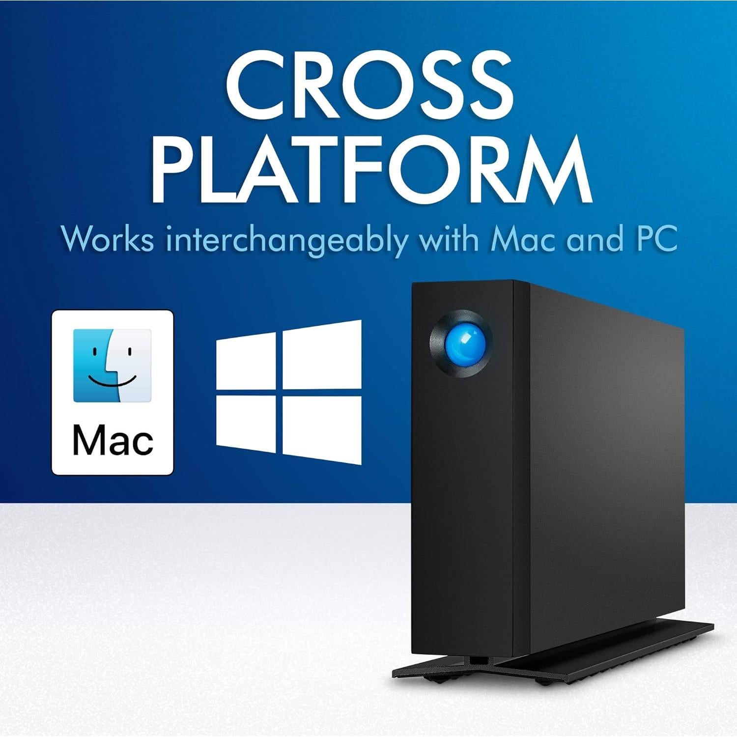 Disco Duro Externo LaCie d2 Profesional 10TB USB-C 7200 RPM