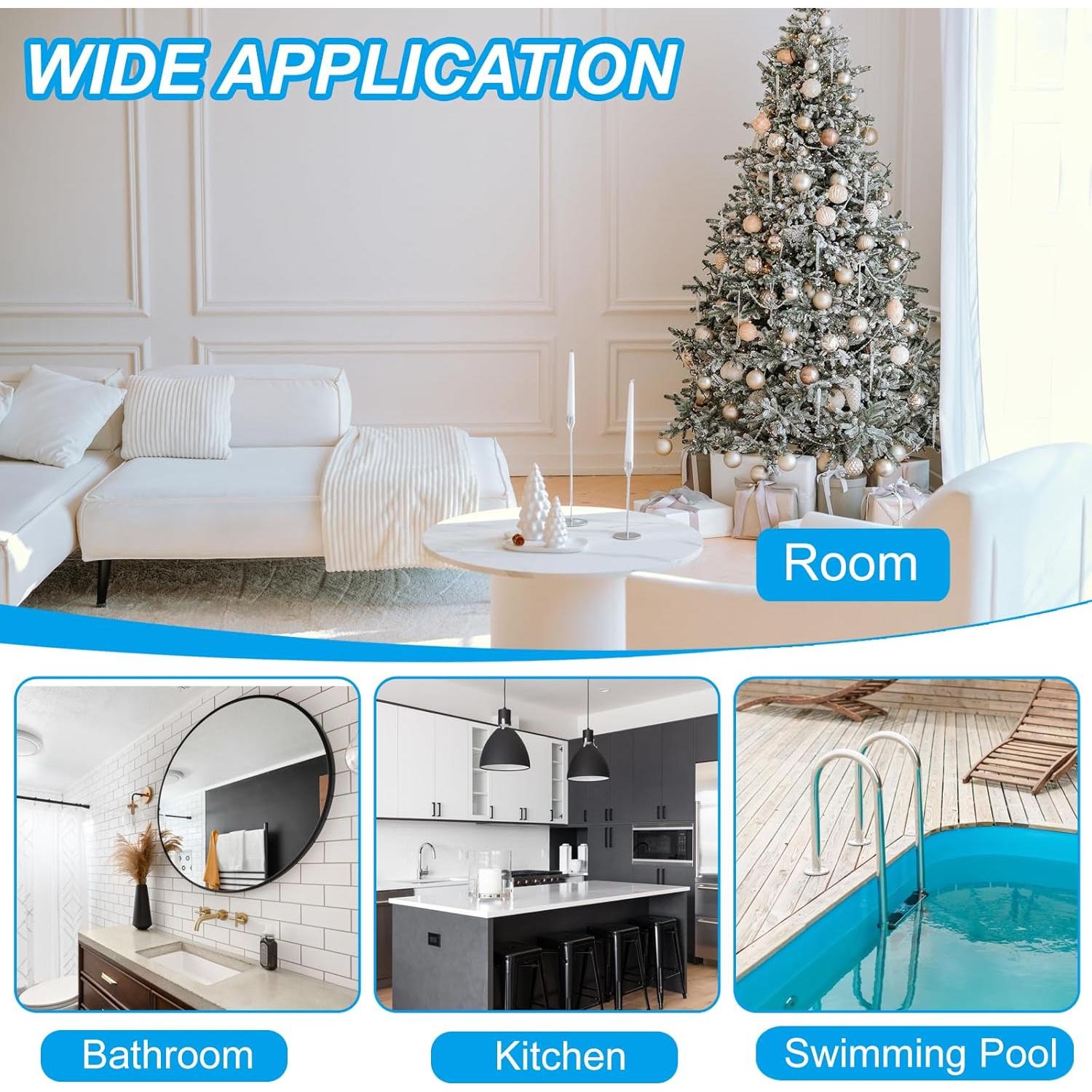 Cinta de Sellado Autoadhesiva PATIKIL 22 mm x 3.2 m Gris