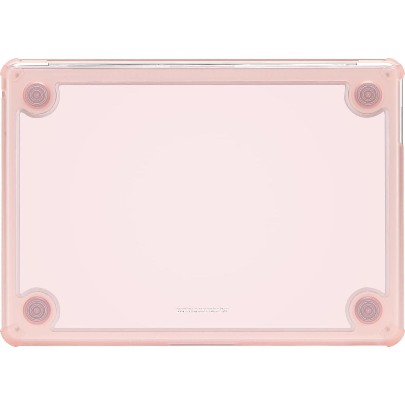 Funda Dura Mosiso para MacBook Air 13.6 Rosa 2025-2022
