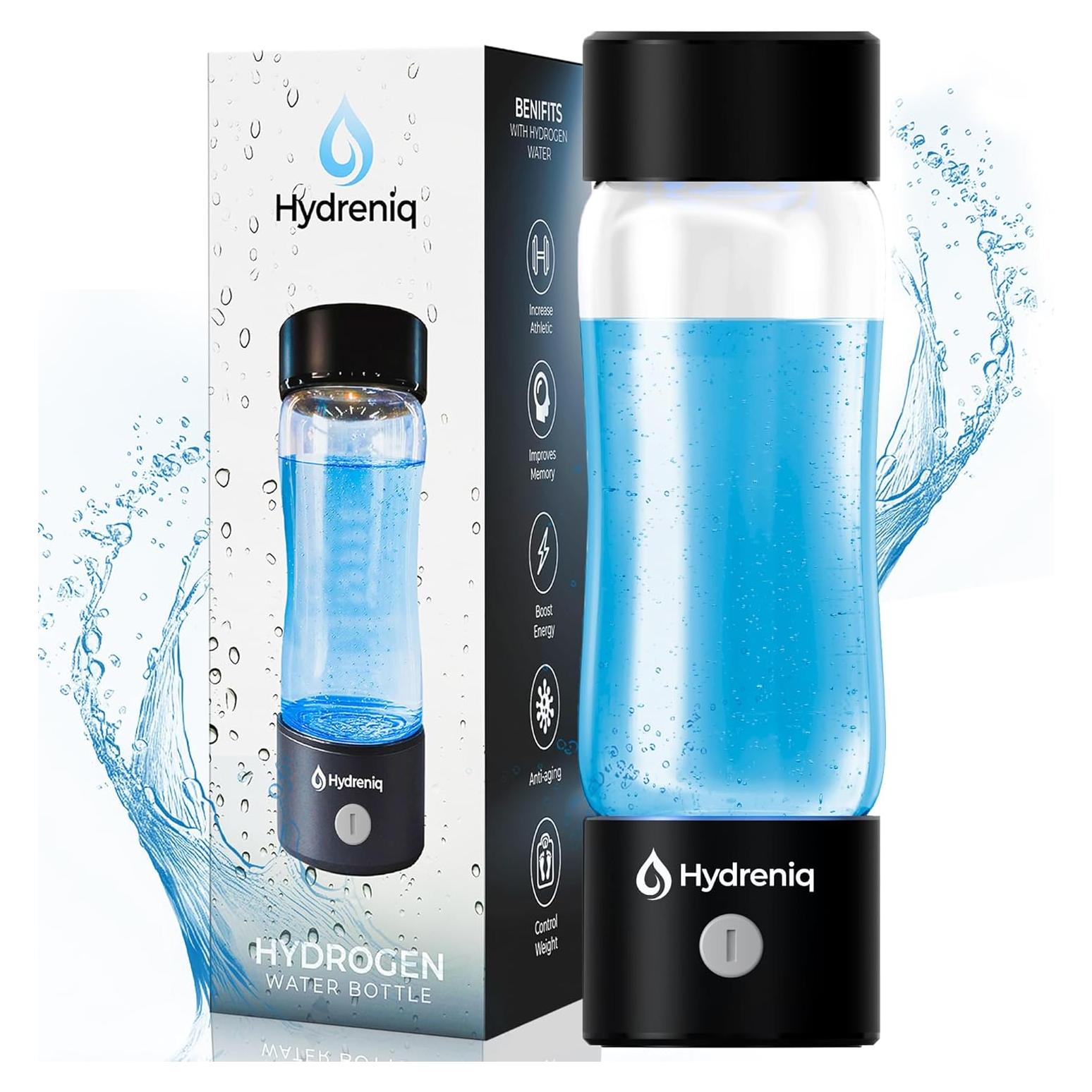 Generador de Agua de Hidrógeno Hydreniq 420ml USB-C Autolimpiante
