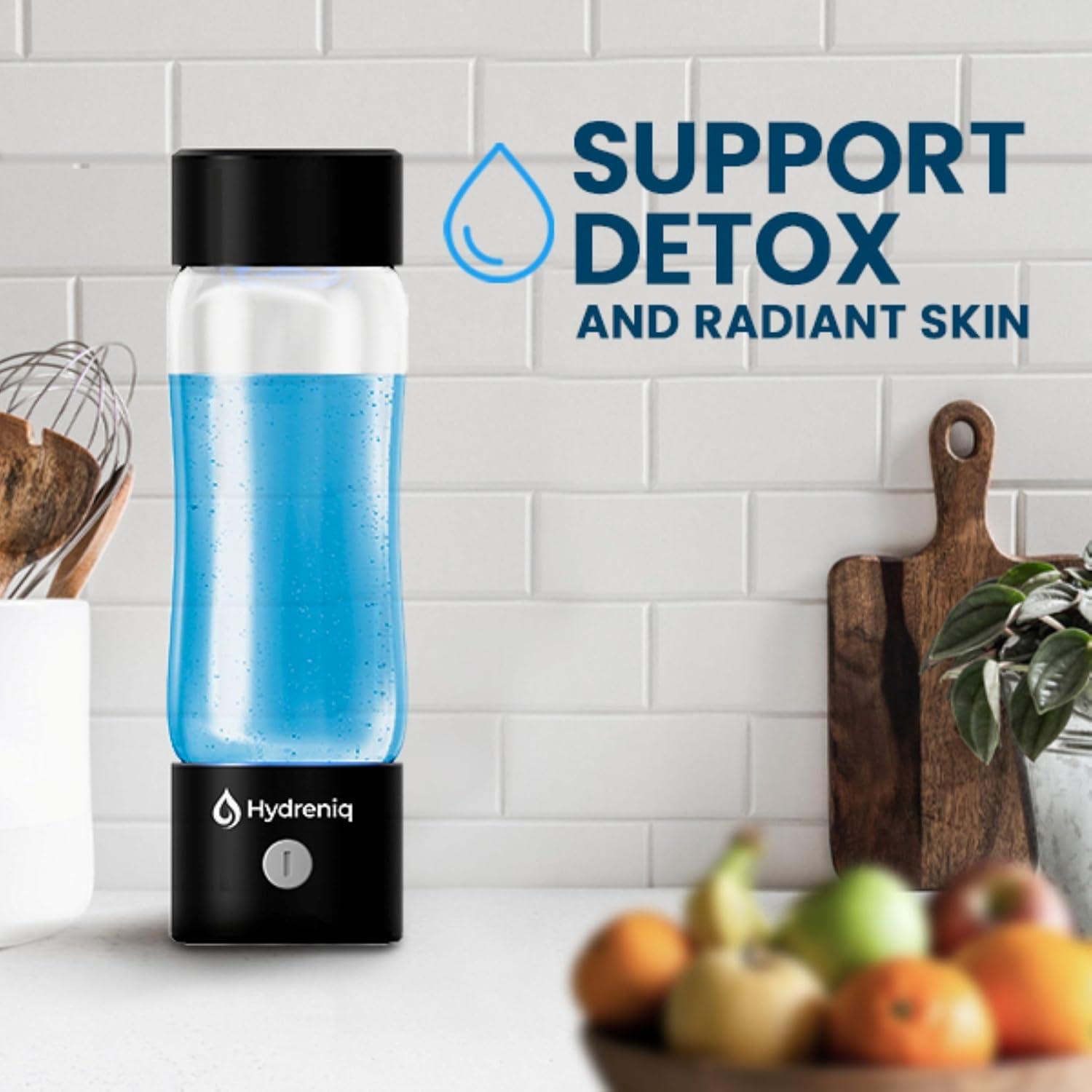 Generador de Agua de Hidrógeno Hydreniq 420ml USB-C Autolimpiante