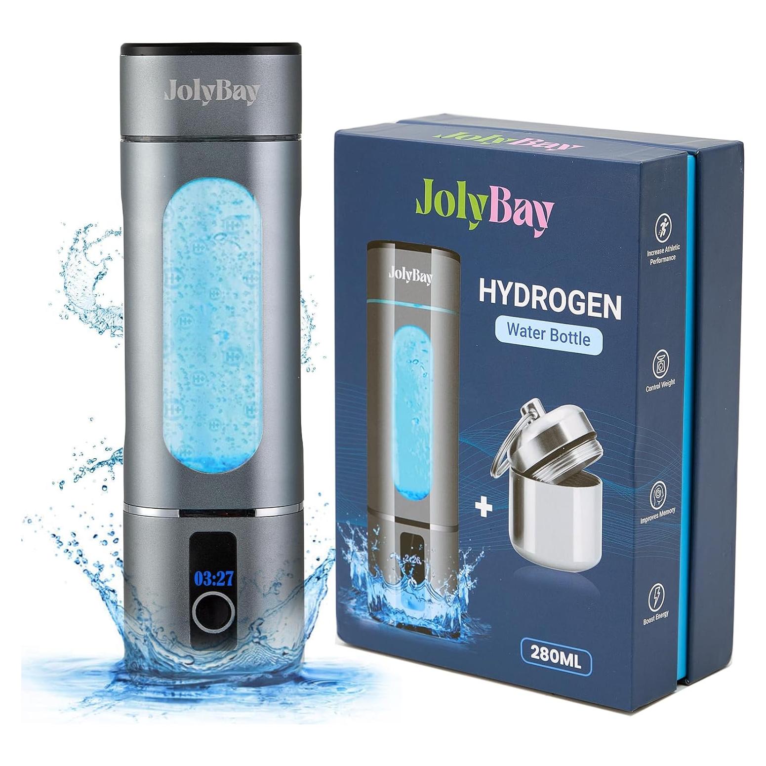 Generador de Agua Hidrógeno JolyBay 280ML con Temporizador