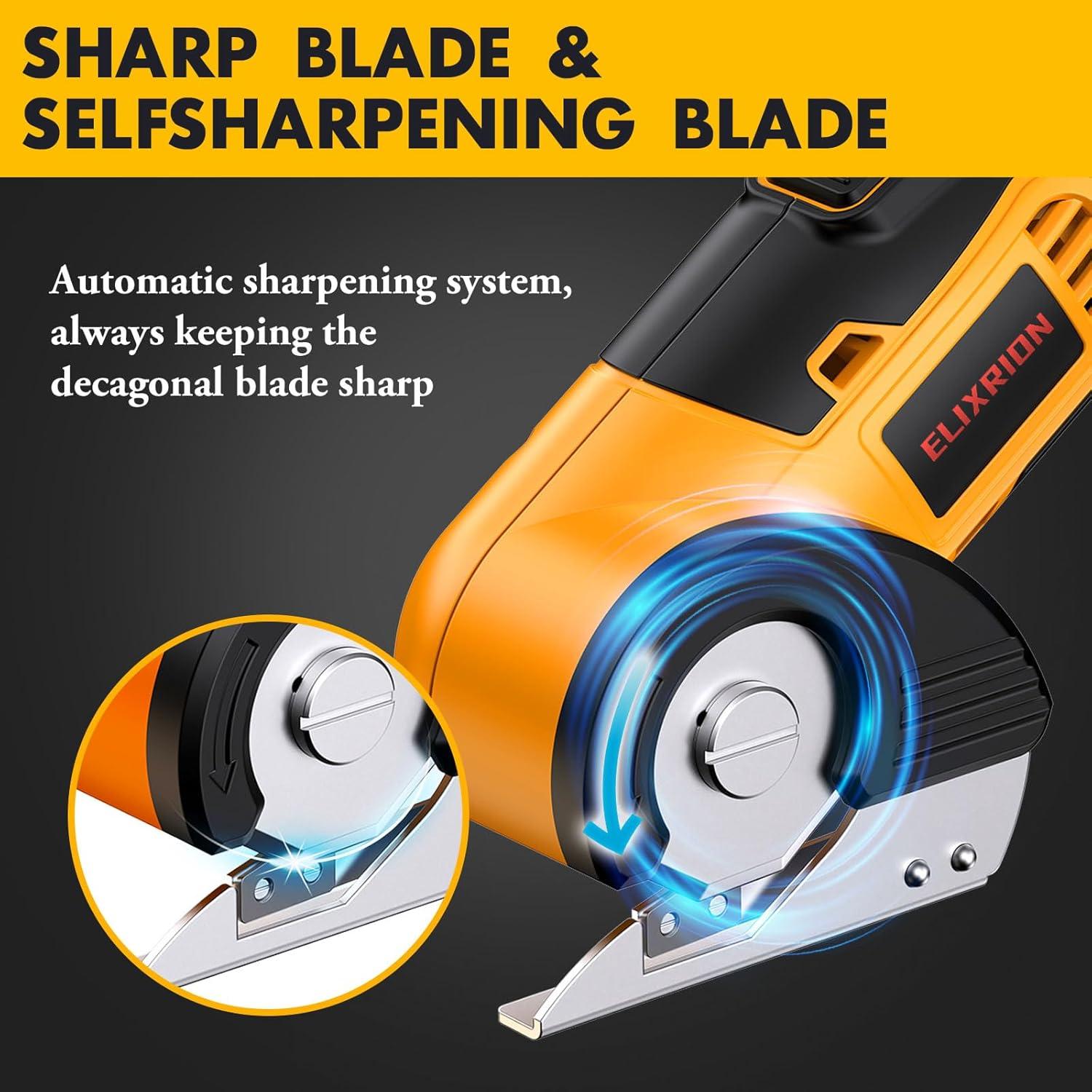 Tijeras eléctricas inalámbricas Elixrion RC-4CT 4V 60W