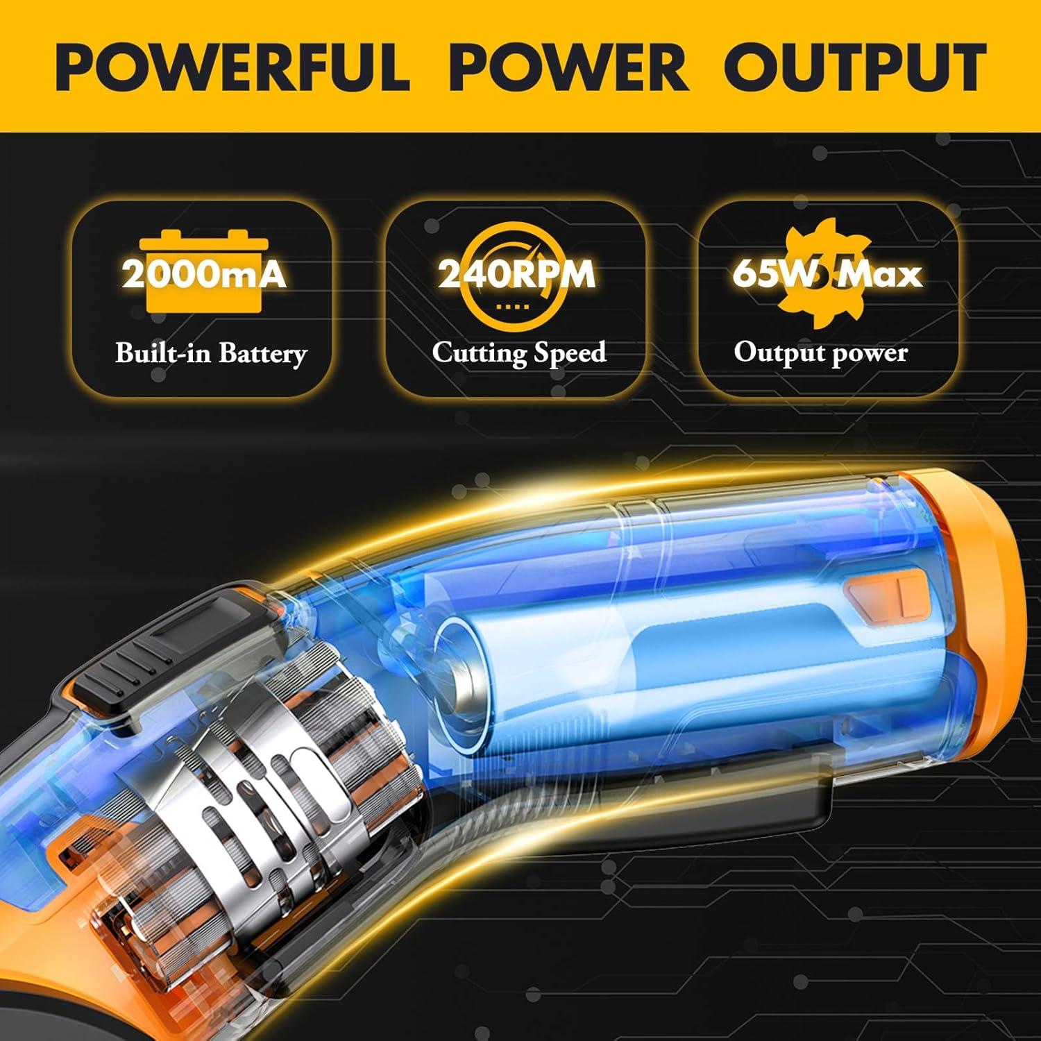 Tijeras eléctricas inalámbricas Elixrion RC-4CT 4V 60W