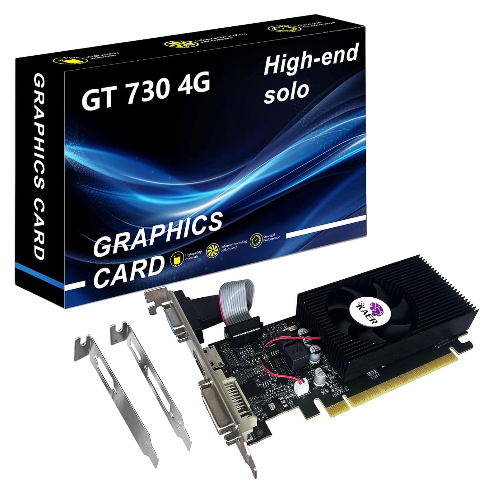 Tarjeta Gráfica KAER GT 730 4GB DDR3 DirectX 11 HDMI