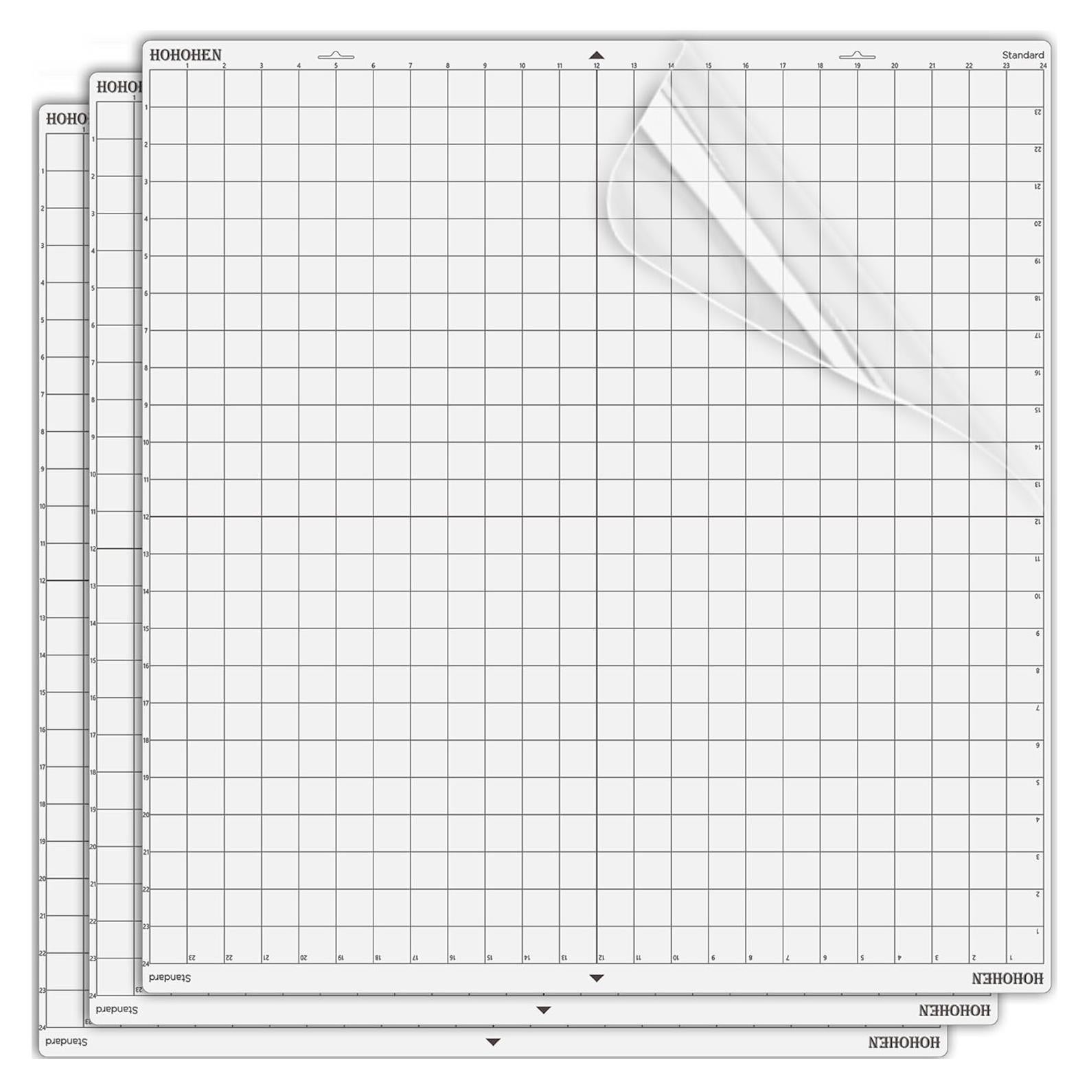 Alfombrillas de Corte Hohohen 24x24 cm para Silhouette Cameo Pro