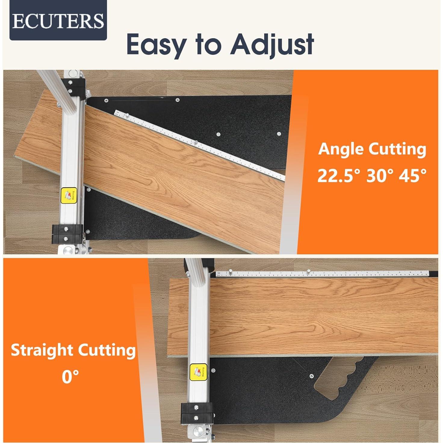 Cortadora de Suelo ECUTERS 33 cm Manual para Pisos de Vinilo