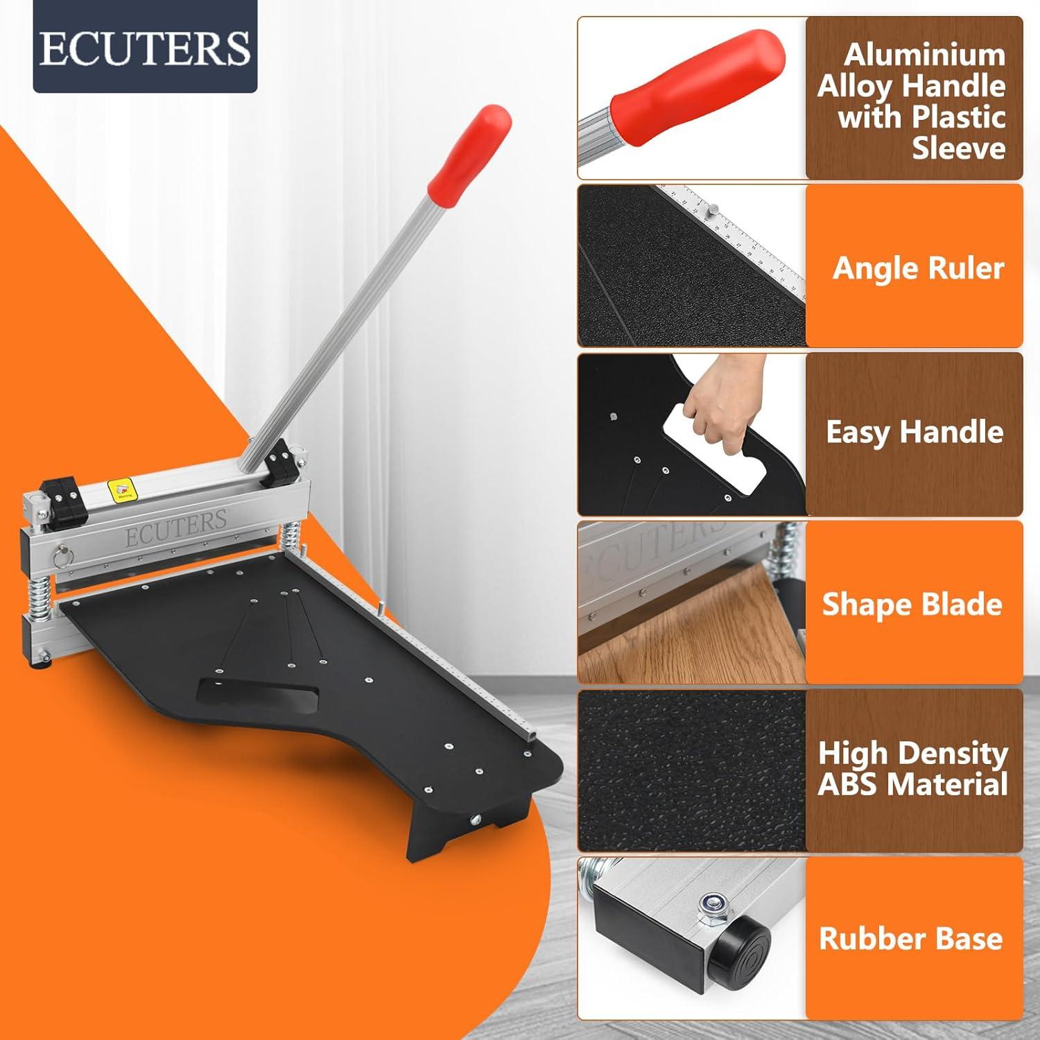 Cortadora de Suelo ECUTERS 33 cm Manual para Pisos de Vinilo