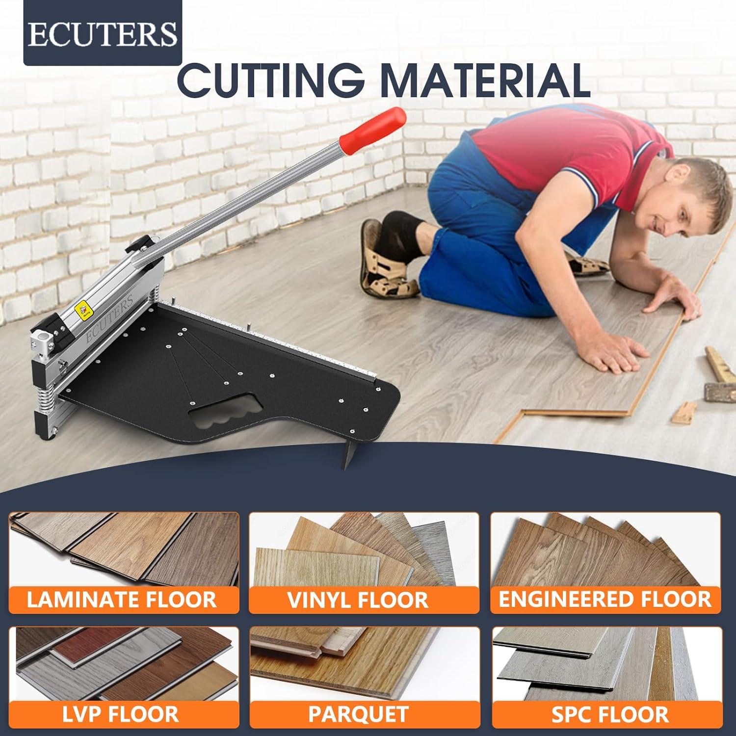 Cortadora de Suelo ECUTERS 33 cm Manual para Pisos de Vinilo