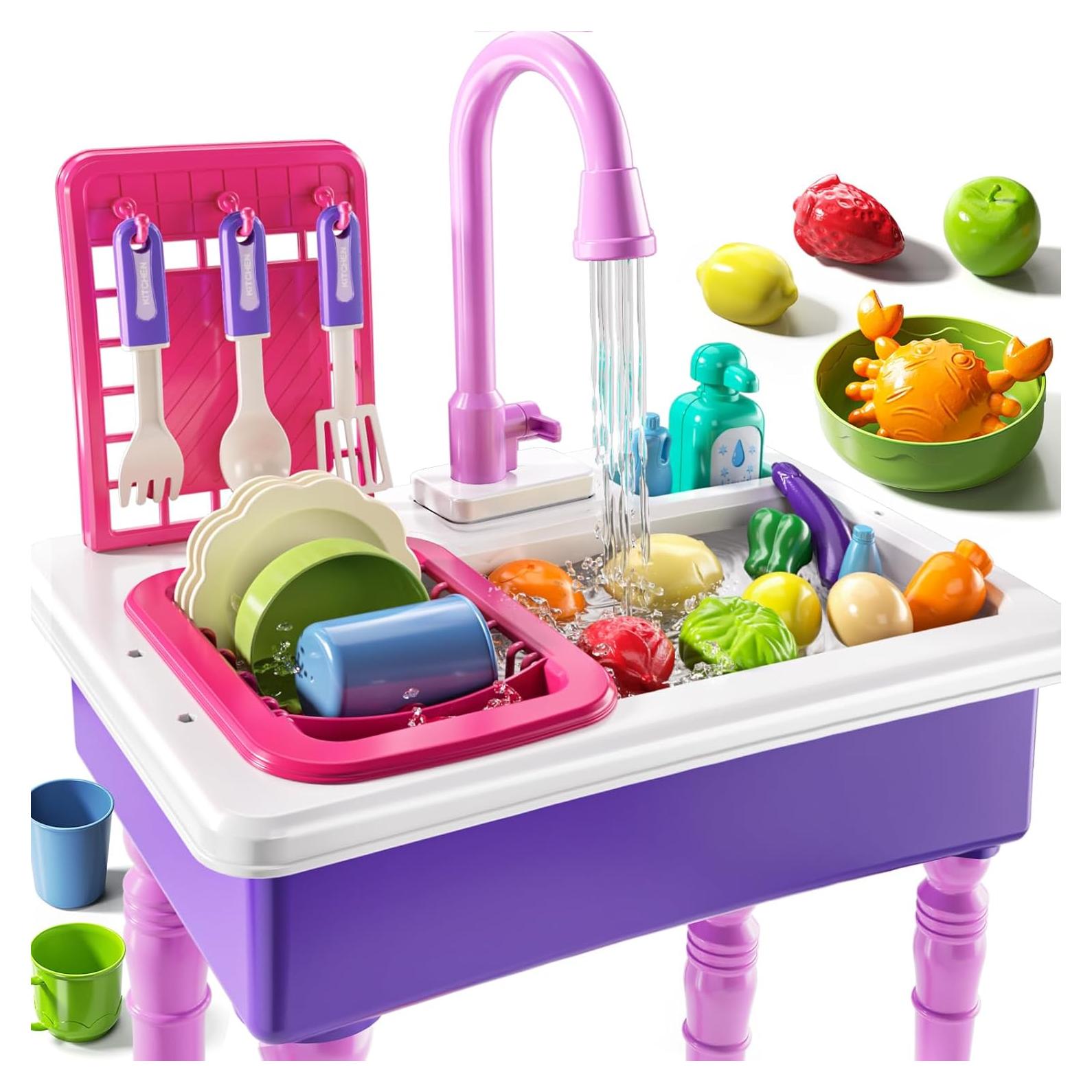 Fregadero de Juego JUKUDAHU con Agua Corriente 40.9x26cm